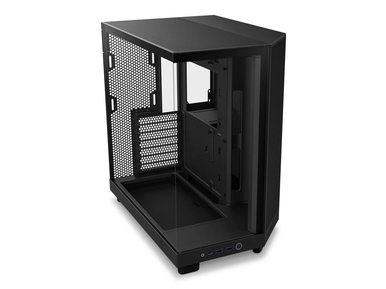 NZXT H6 Flow RGB Compact Dual-Chamber ATX Mid-Tower Airflow Case With RGB Fans - Image 24