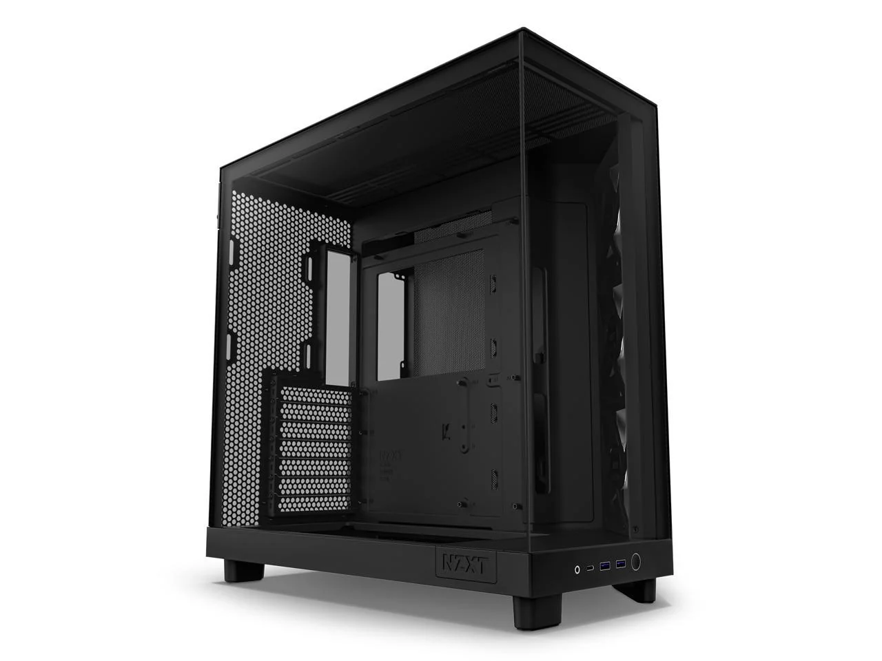 NZXT H6 Flow RGB Compact Dual-Chamber ATX Mid-Tower Airflow Case With RGB Fans - Image 31