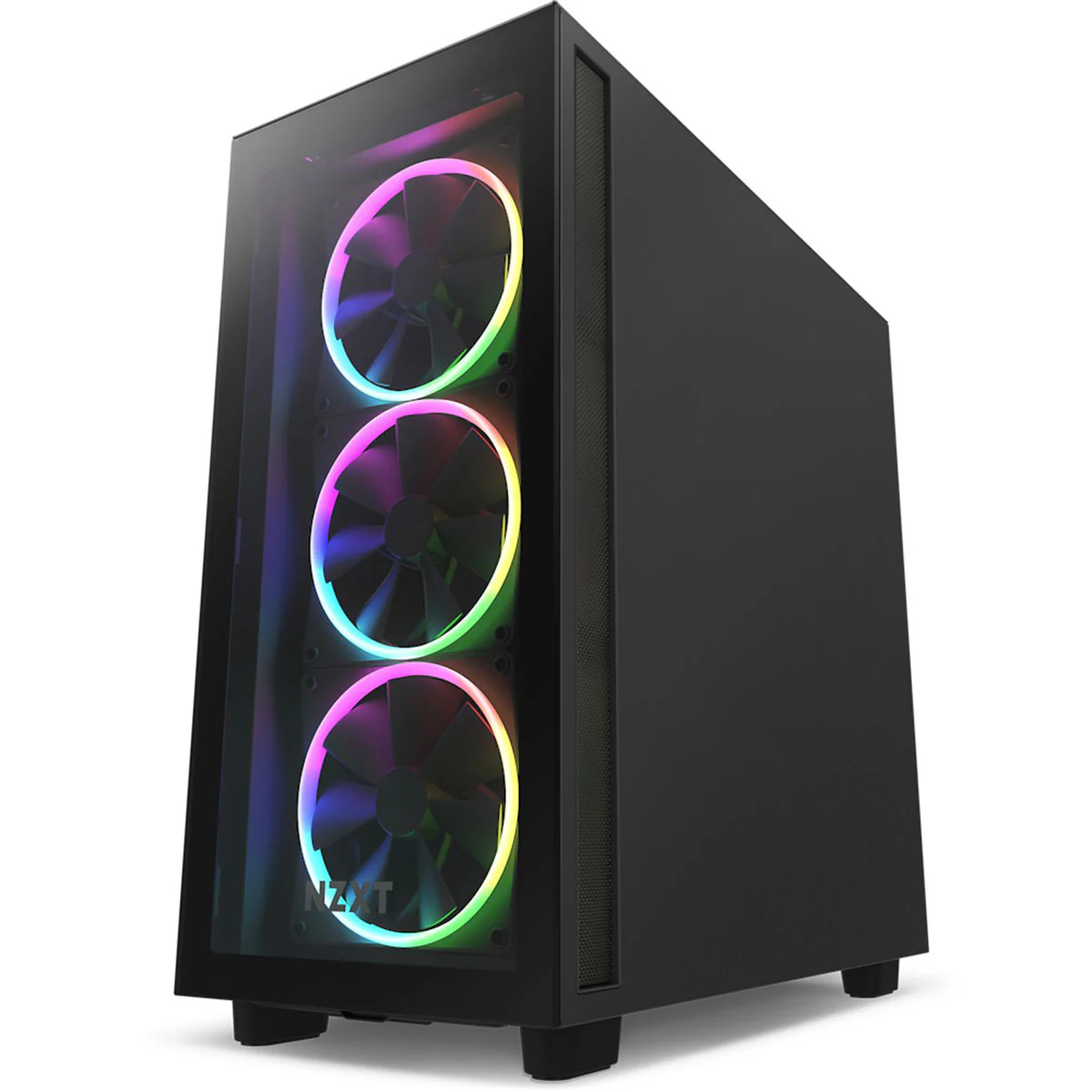 NZXT H7 Elite (2022) Premium Mid-Tower Case (Matte Black, Matte White) - Image 3