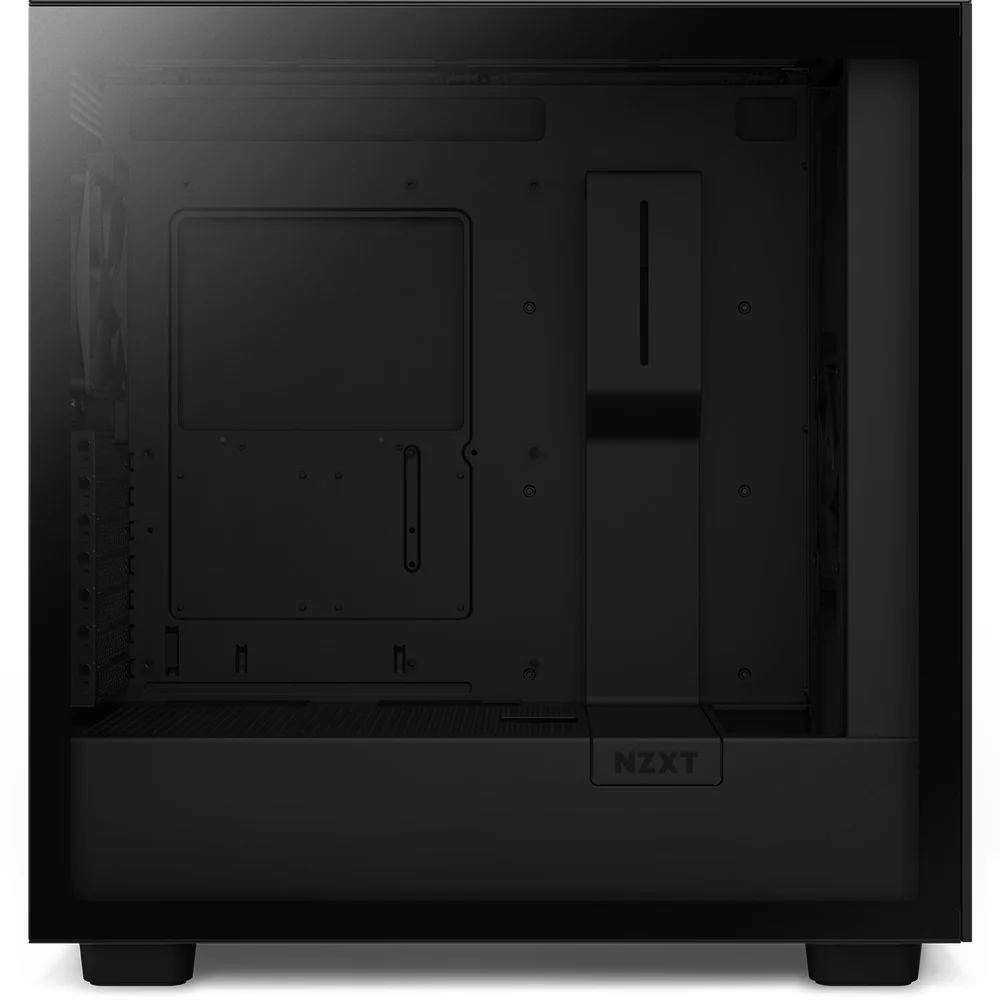 NZXT H7 Flow Mid-Tower Airflow Case With RGB Fans (Matte Black) (CM-H71FB-R1) - Image 2