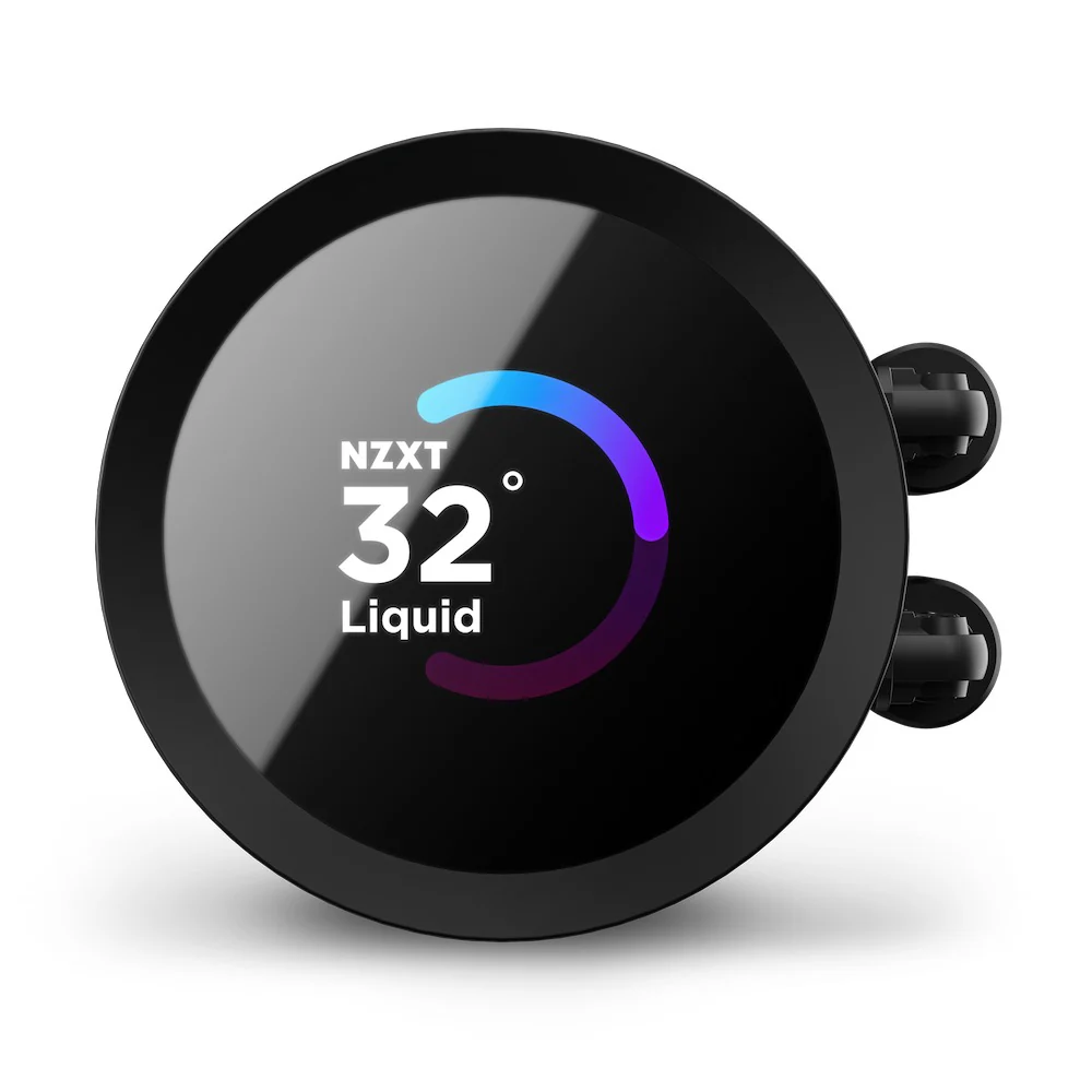 NZXT Kraken 280 RGB 280MM AIO Liquid Cooler With LCD Display & RGB Fans (Matte Black) (RL-KR280-B1) - Image 2