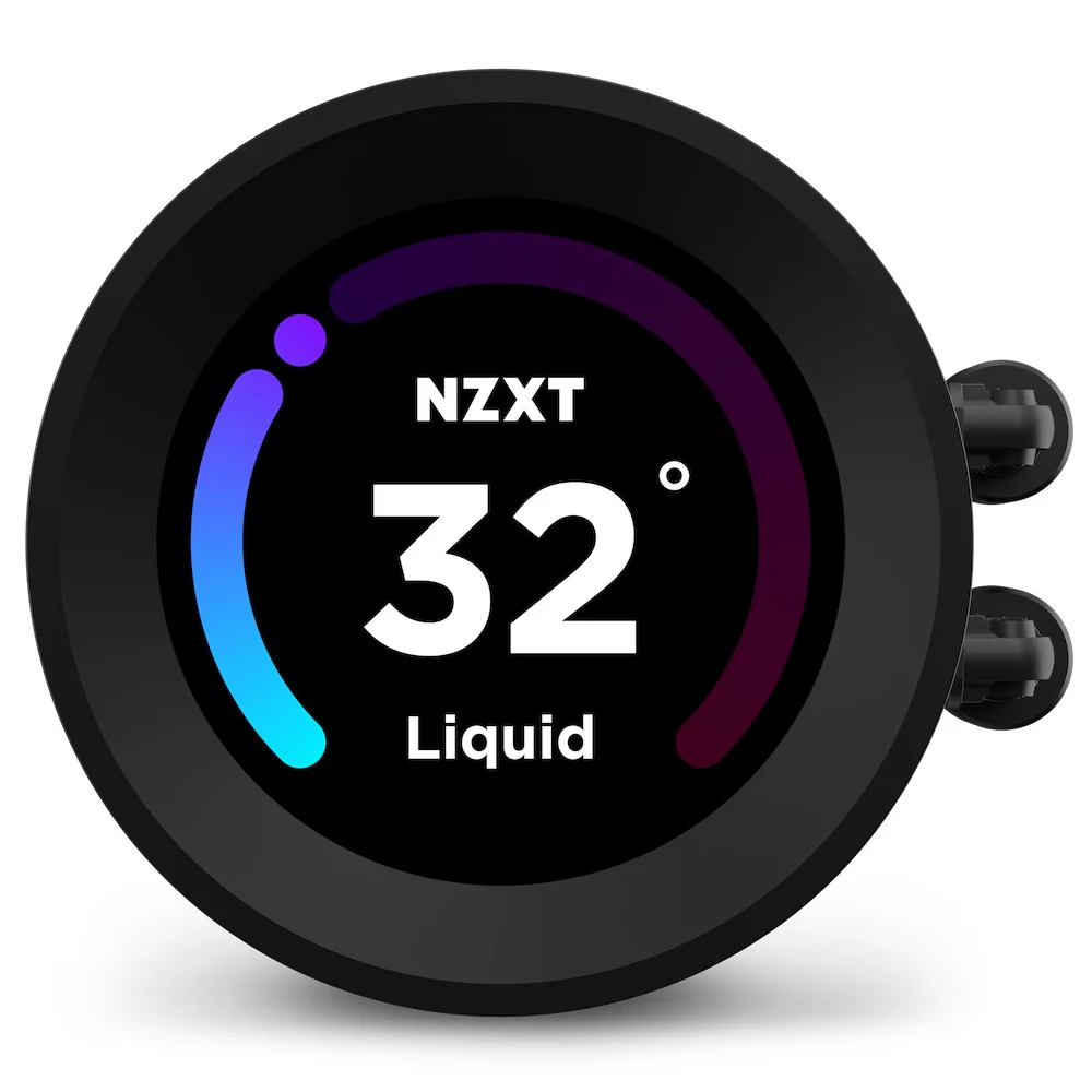 NZXT Kraken Elite 280 RGB 280MM AIO Liquid Cooler With LCD Display & RGB Fans (Matte Black) (RL-KR28E-B1) - Image 2