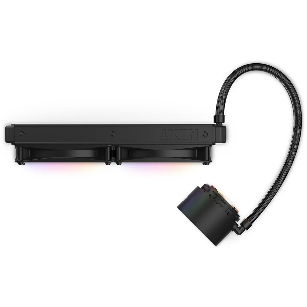 NZXT Kraken Elite 280 RGB 280MM AIO Liquid Cooler With LCD Display & RGB Fans (Matte Black) (RL-KR28E-B1) - Image 4