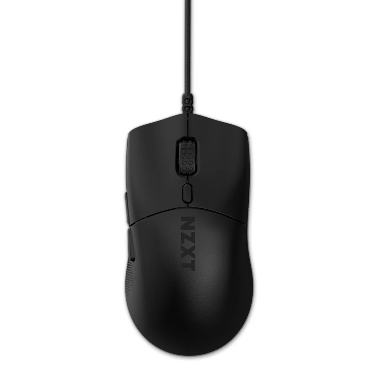 NZXT Lift 2 Symm Lightweight Symmetrical Wired Gaming Mouse (Matte Black, Matte White) - Image 2