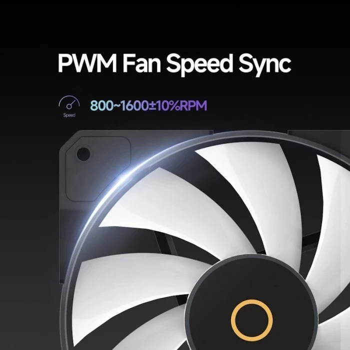 Ocypus Beta F12 ARGB Cooling Fan (Black, White) - Image 3