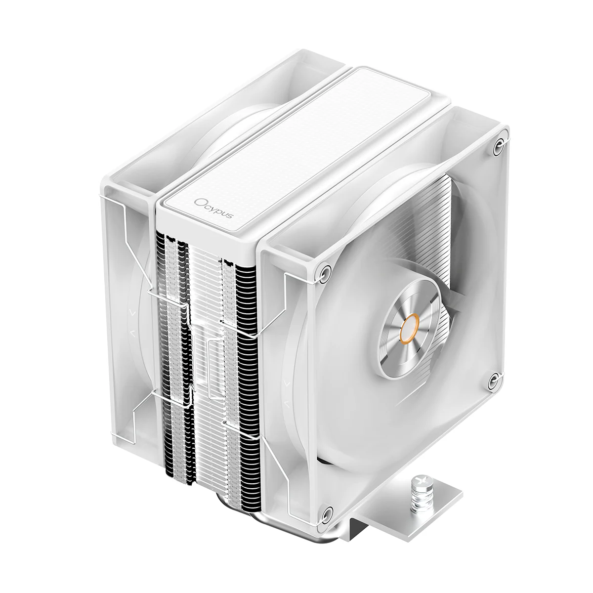 Ocypus Delta A40 Elite Dual Fan 4 Heat Pipe Single-Tower CPU Air Cooler (Black, White) - Image 10