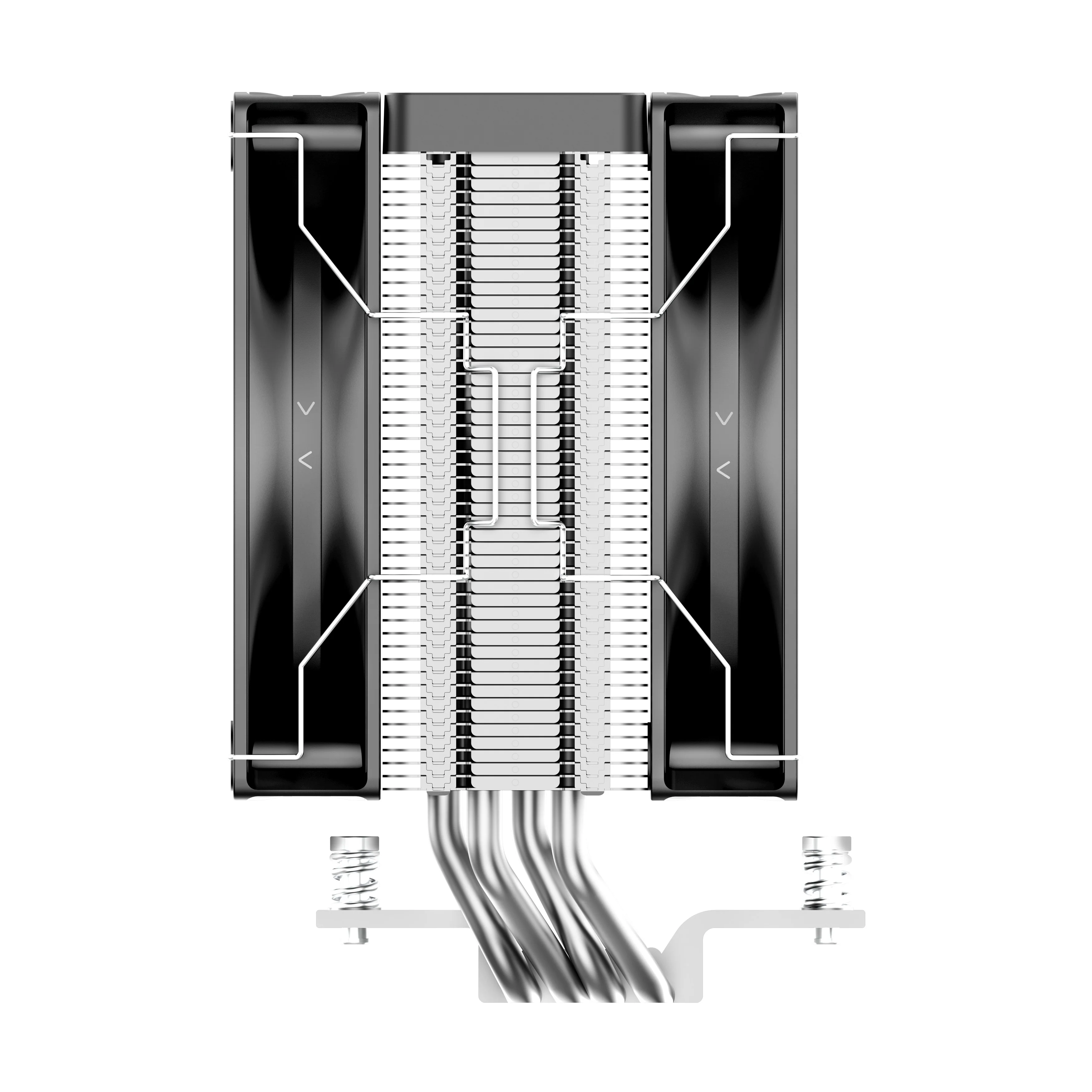Ocypus Delta A40 Elite Dual Fan 4 Heat Pipe Single-Tower CPU Air Cooler (Black, White) - Image 6