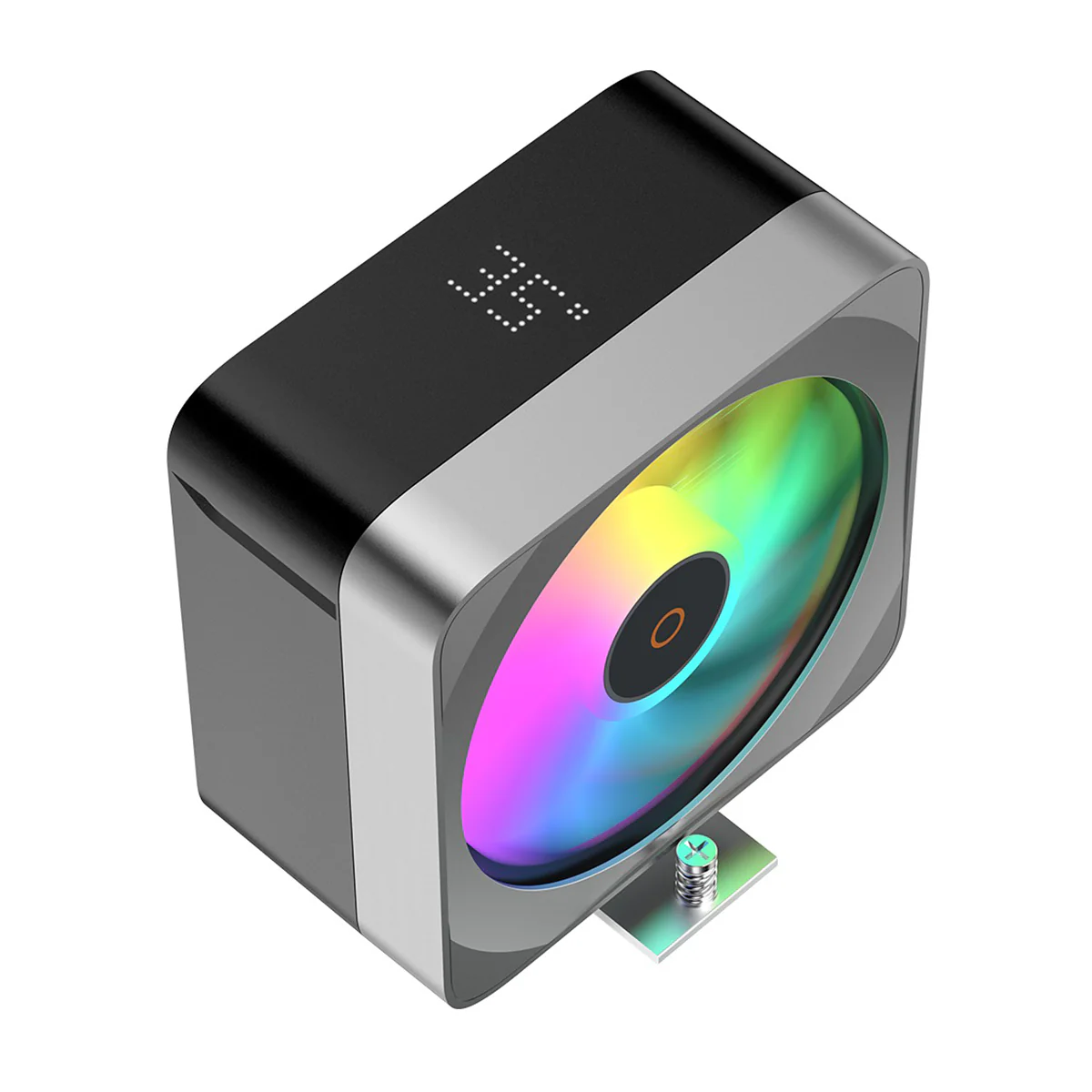Ocypus Delta A40 EX Digital Single Tower CPU Air Cooler (Black, White) - Image 3