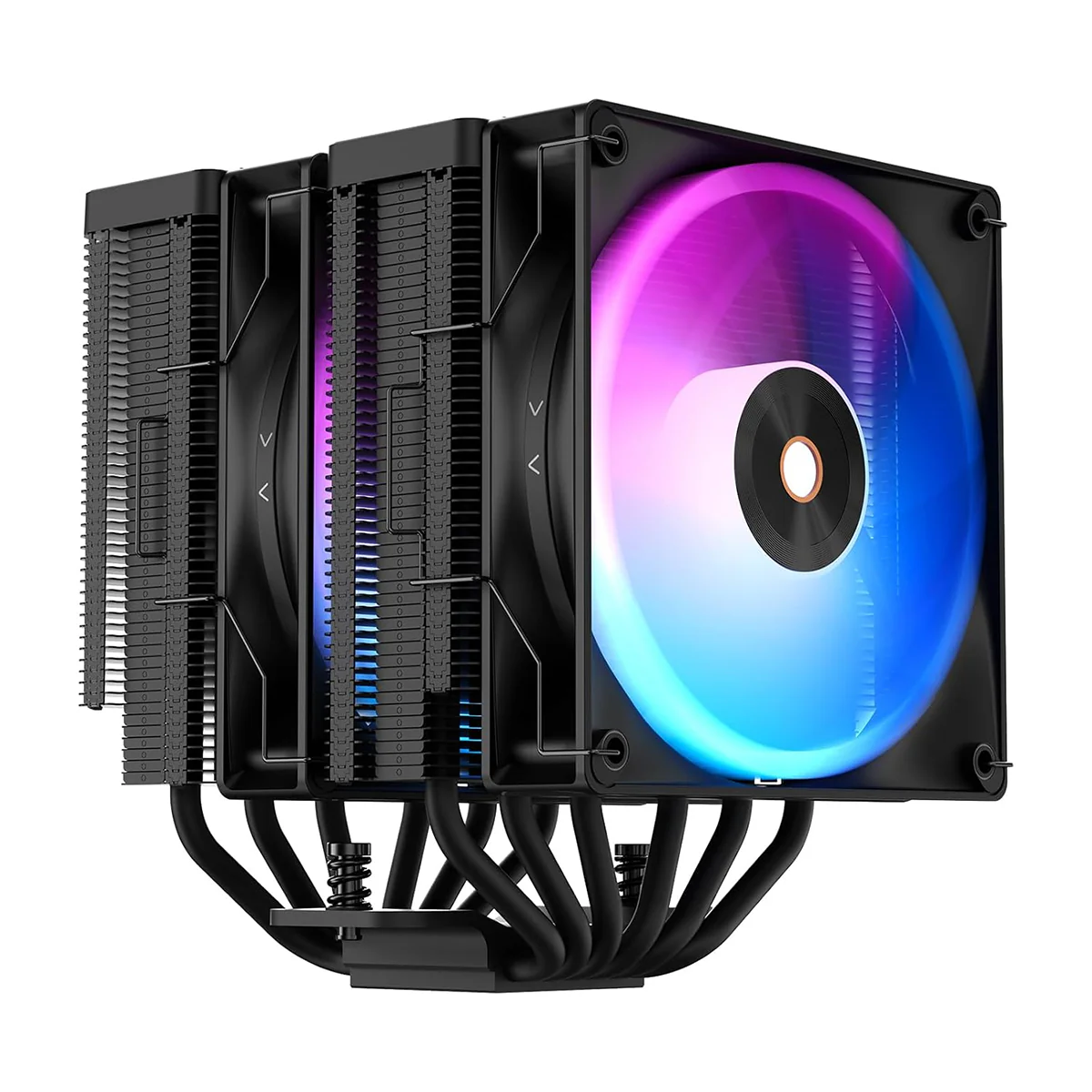 Ocypus Delta A62 ARGB CPU Cooler (Black, White) - Image 2