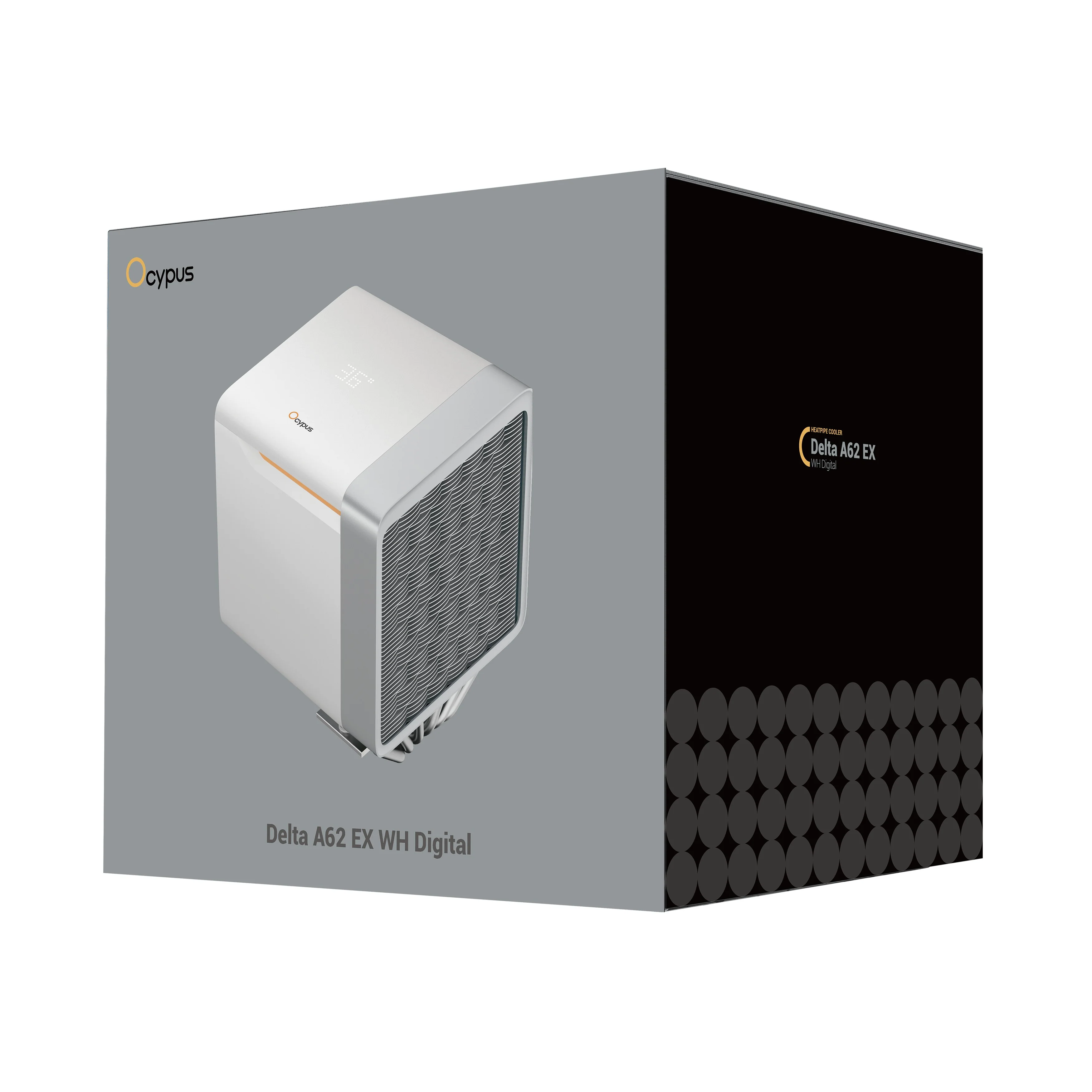 Ocypus Delta A62 EX Digital CPU Air Cooler (Black, White) - Image 18
