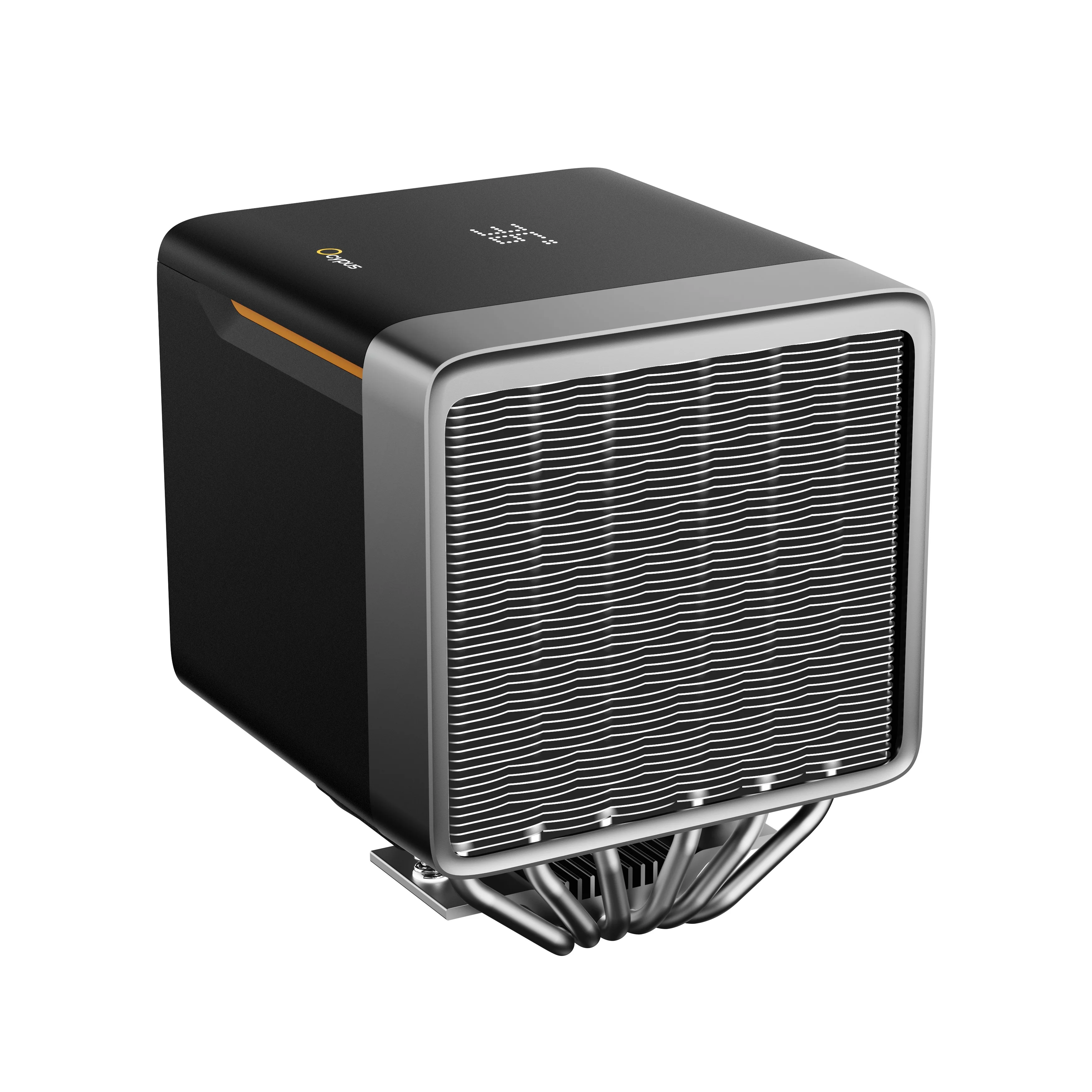 Ocypus Delta A62 EX Digital CPU Air Cooler (Black, White) - Image 2