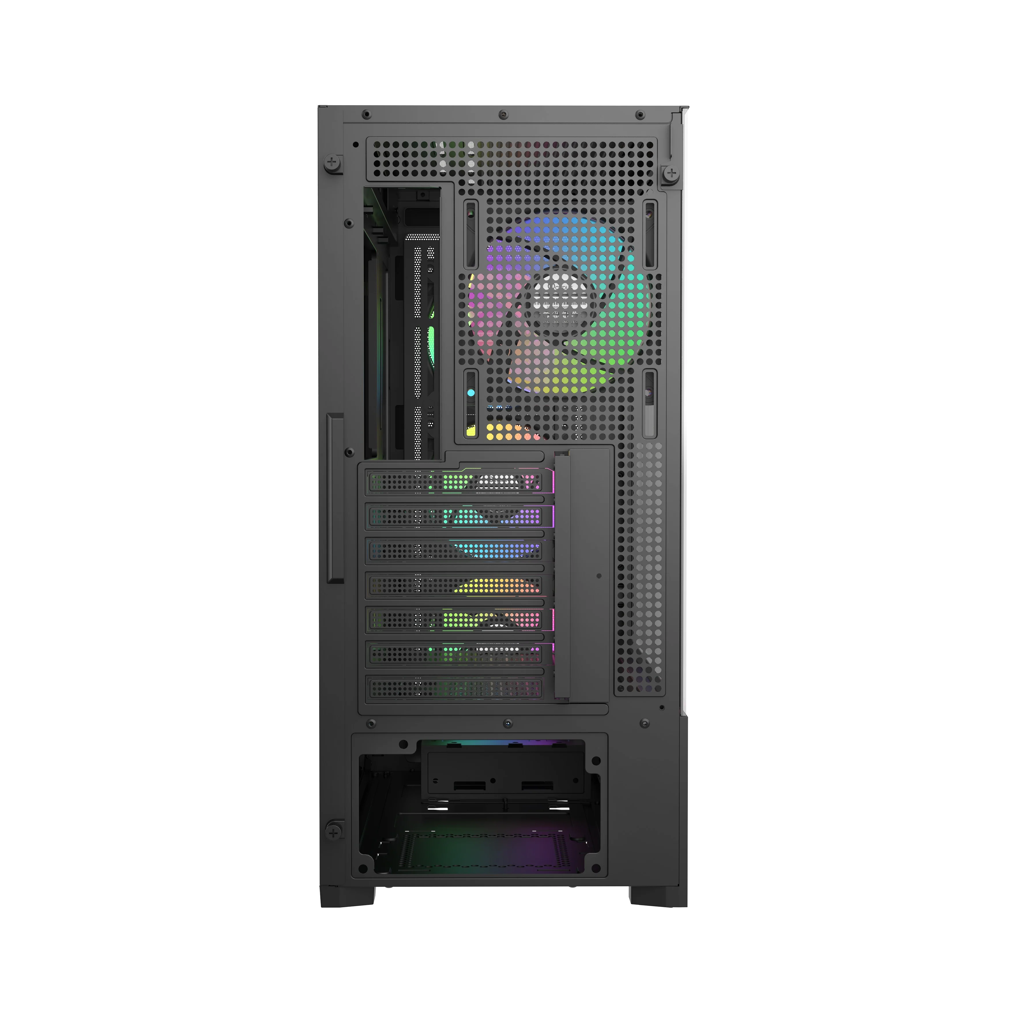 Ocypus Delta C70 ARGB Mid-Tower PC Case (Black, White) - Image 4