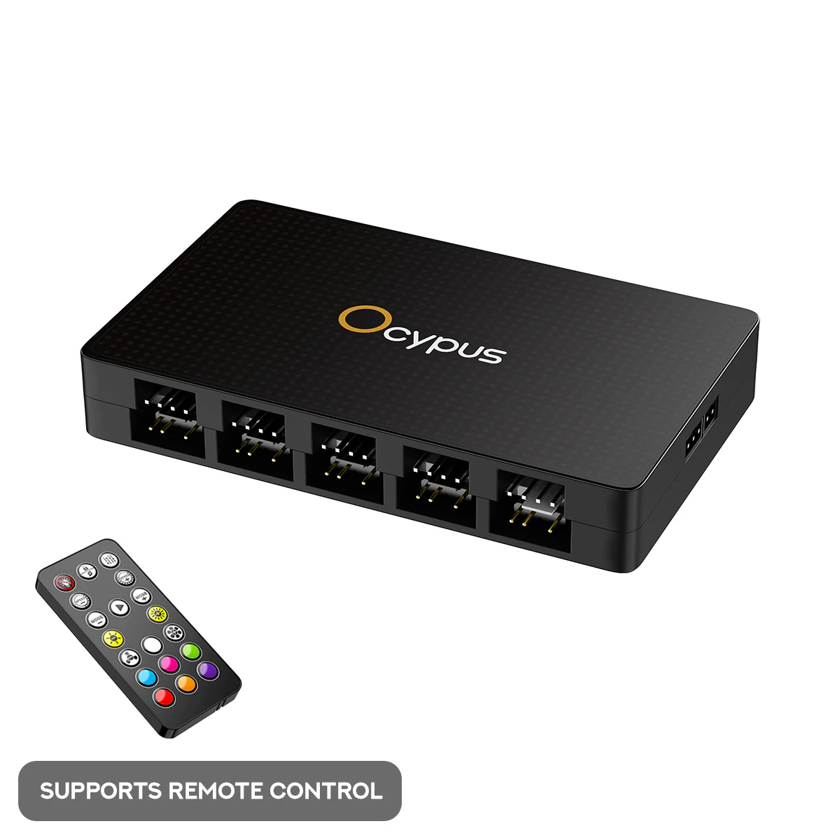 Ocypus Delta EH10 Pro ARGB Fan Hub Controller (Black) (Delta-EH10-BKN00PXX-GL) - Image 9