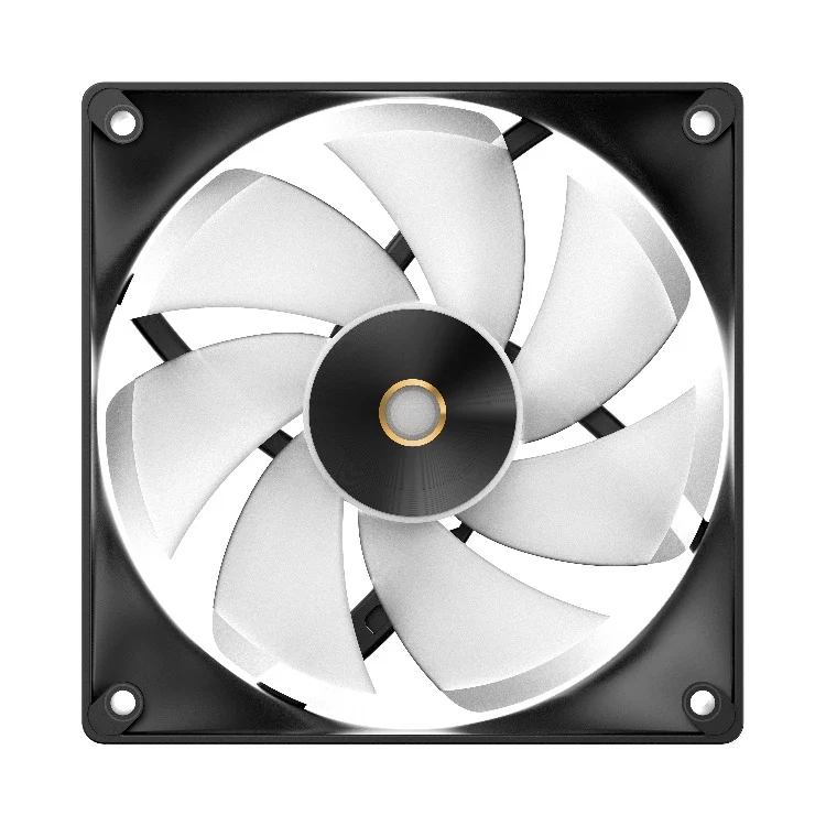 Ocypus Delta F12 ARGB 120MM PWM Fan -  Triple Pack (Black, White) (F12-BK3AM00X-GL, F12-WH3AM00X-GL) - Image 6