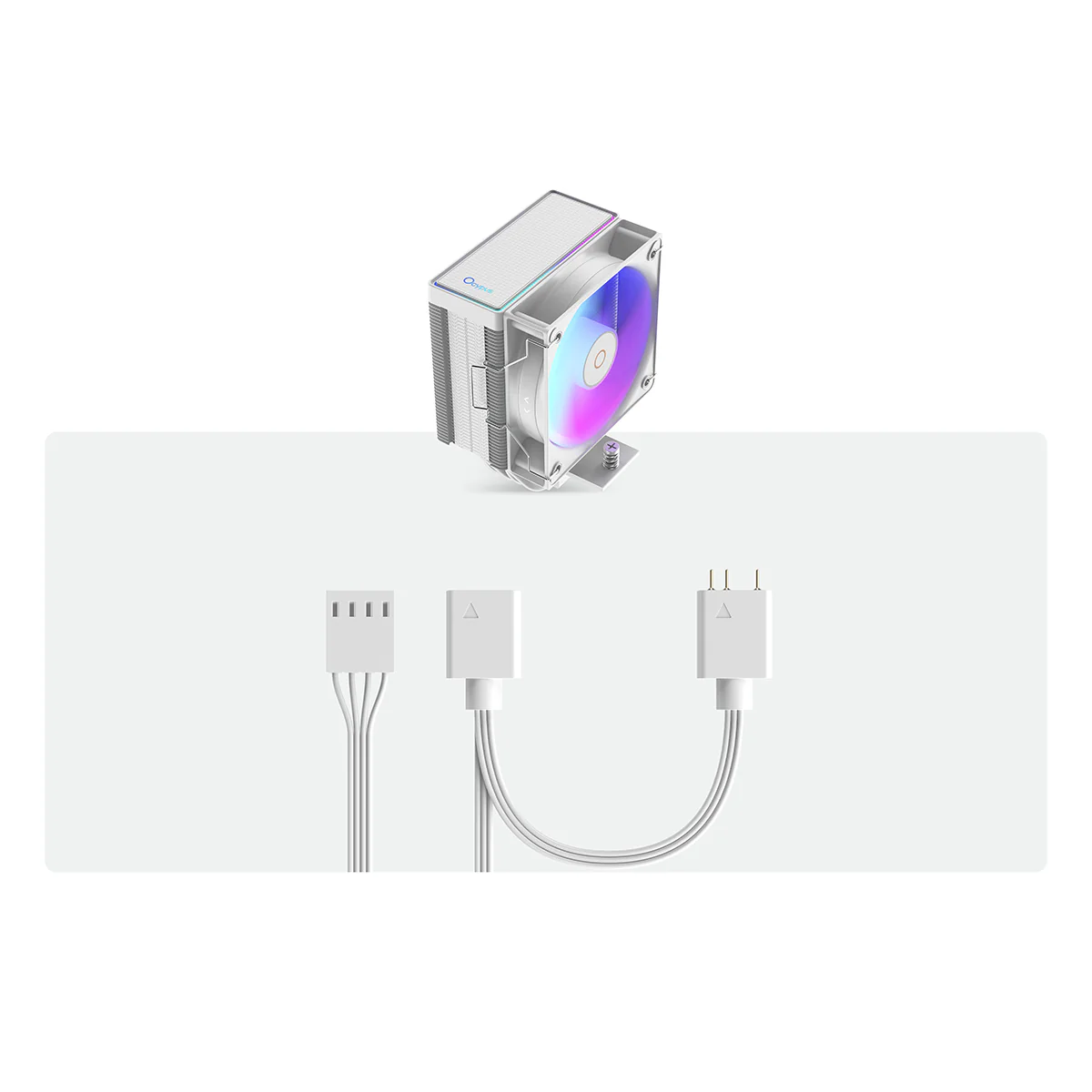 Ocypus Gamma A40 ARGB CPU Cooler (Black, White) - Image 13