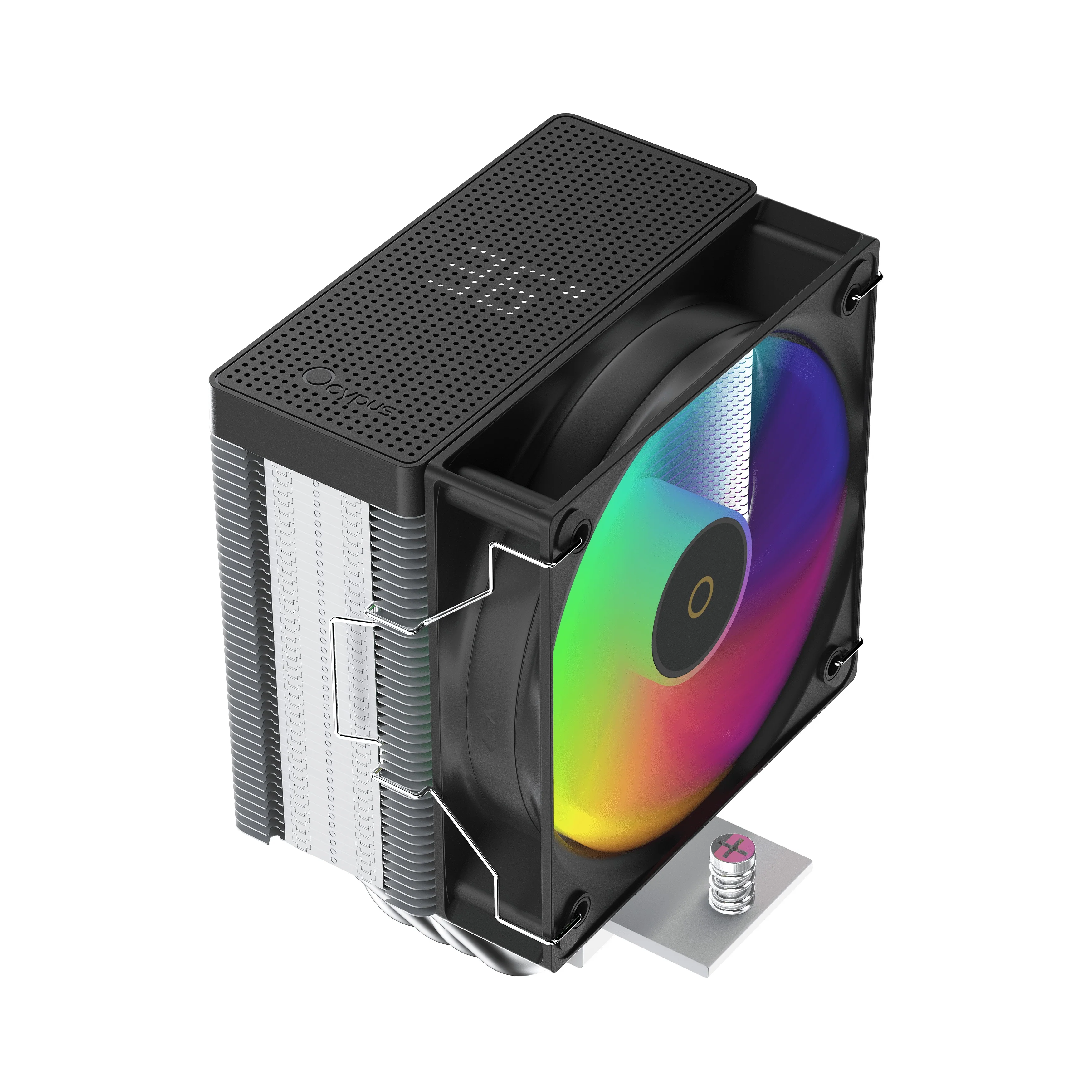 Ocypus Gamma A40 ARGB Digital CPU Cooler (Black, White) (Gamma-A40-BK1NAWD00X-GL, Gamma-A40-WH1NAWD00X-GL) - Image 2