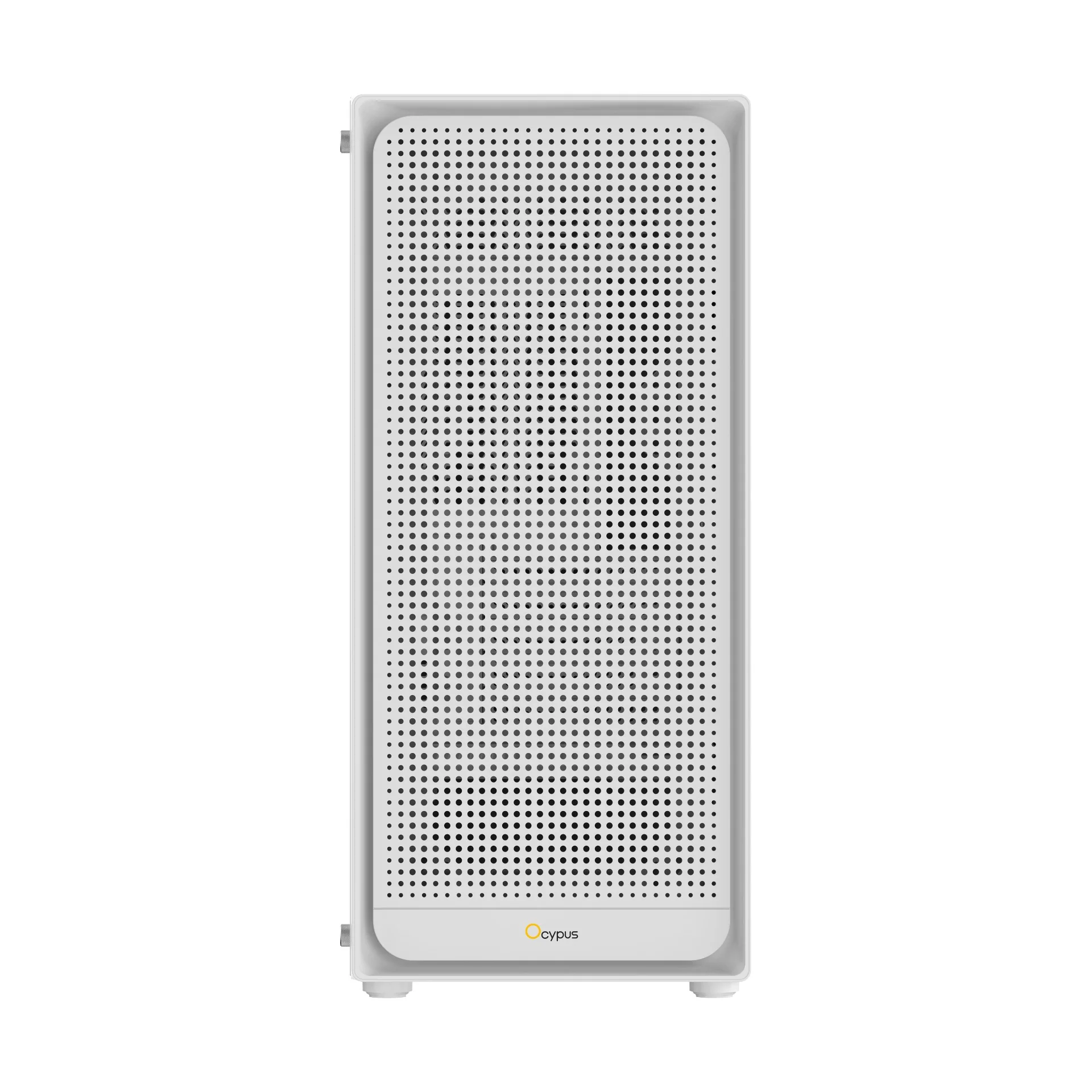 Ocypus Gamma C50 High Airflow Front Panel MATX Case (Black, White) - Image 10