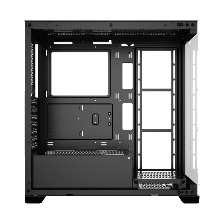 Ocypus Gamma C72 Mid Tower ATX PC Case (Black, White) - Image 3