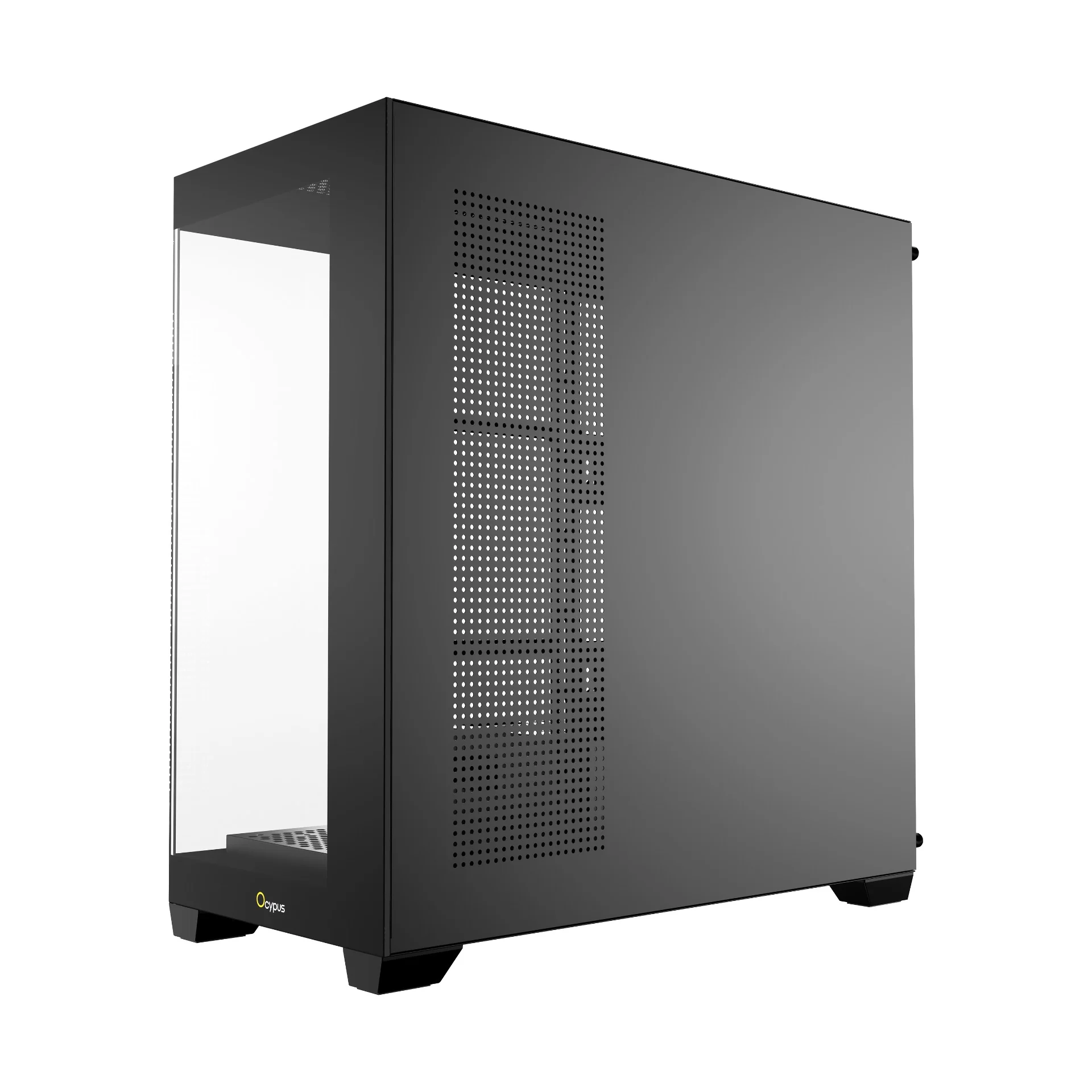 Ocypus Gamma C72 Mid Tower ATX PC Case (Black, White) - Image 5