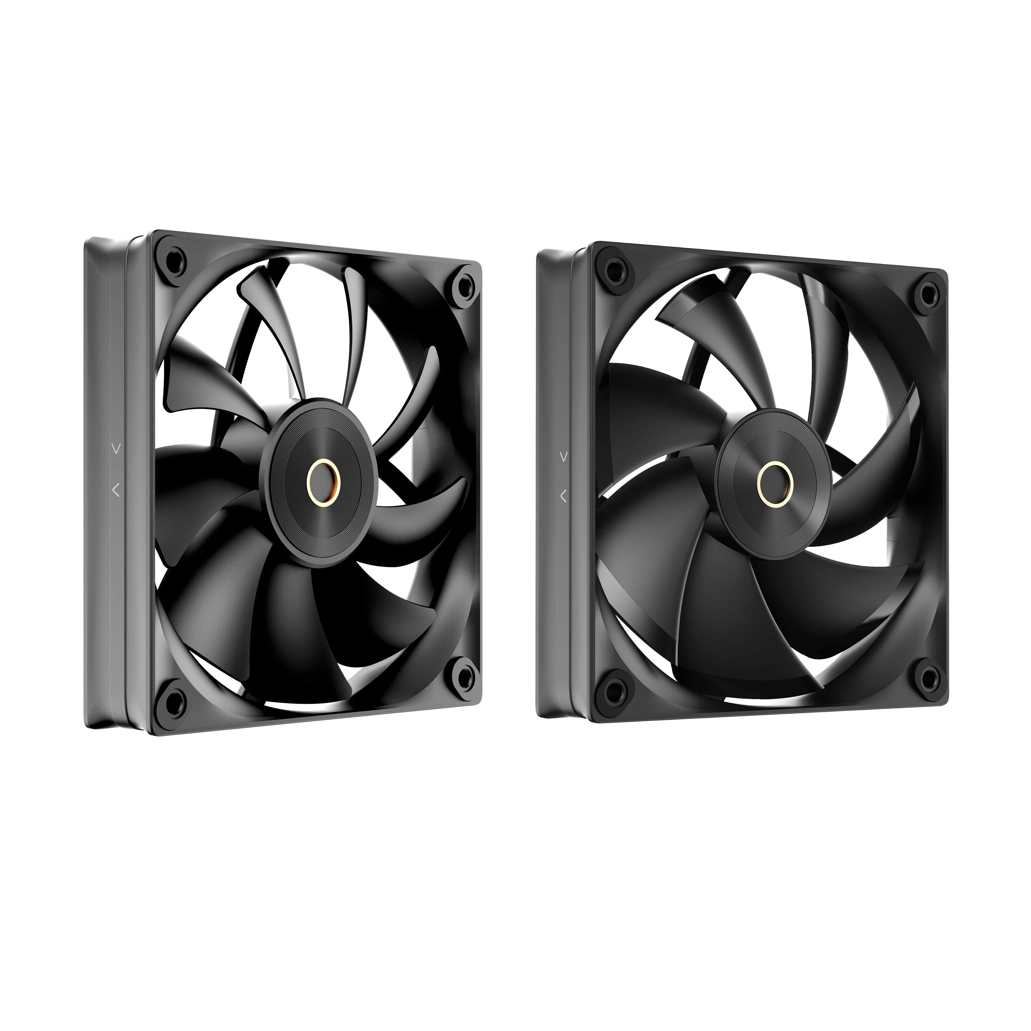 Ocypus Iota A40 Dual Fan 4 Heat-Pipes Single Tower Air Cooler with Dot-Matrix Digital Display (Black, White) - Image 4