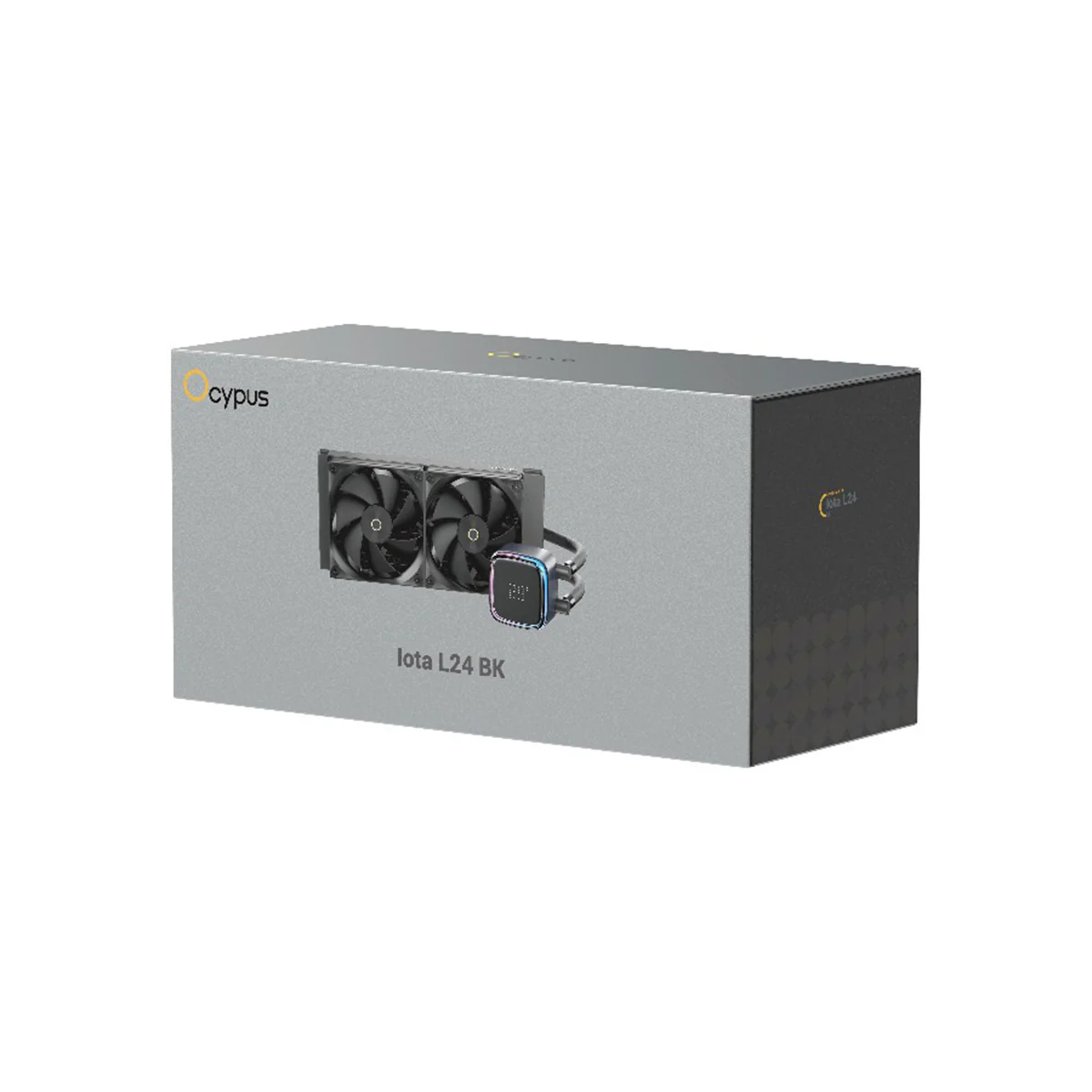 Ocypus Iota L24 240MM AIO Liquid CPU Cooler with Digital Display (Black, White) - Image 8