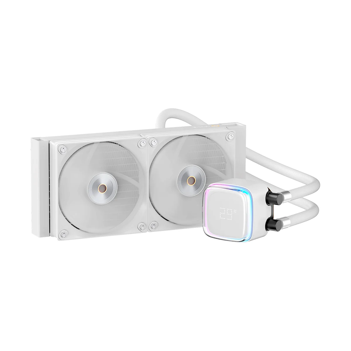 Ocypus Iota L24 240MM AIO Liquid CPU Cooler with Digital Display (Black, White) - Image 9