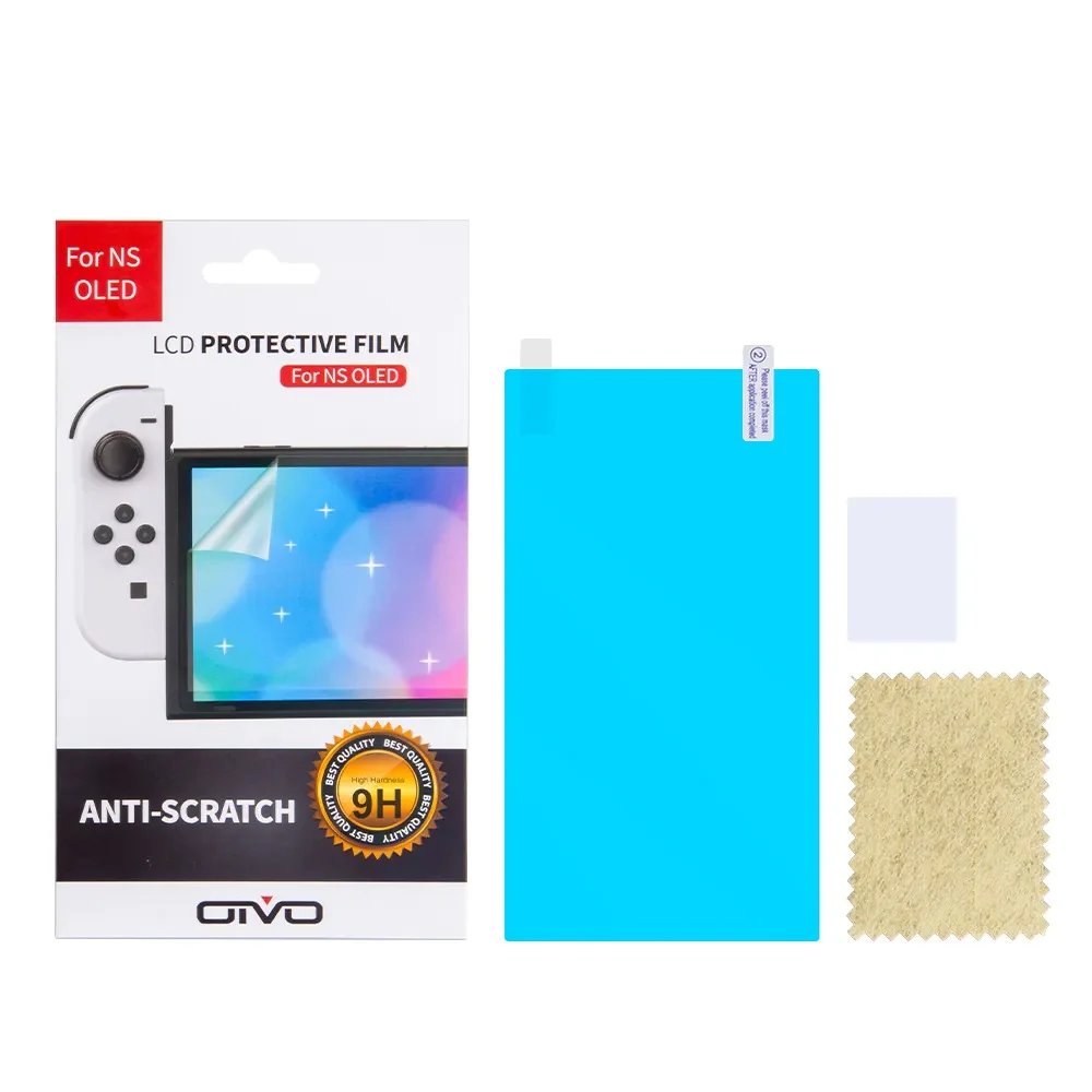 OIVO LCD Protective Film 9H High Hardness Anti-Scratch for Nintendo Switch OLED (IV-SW163) - Image 2