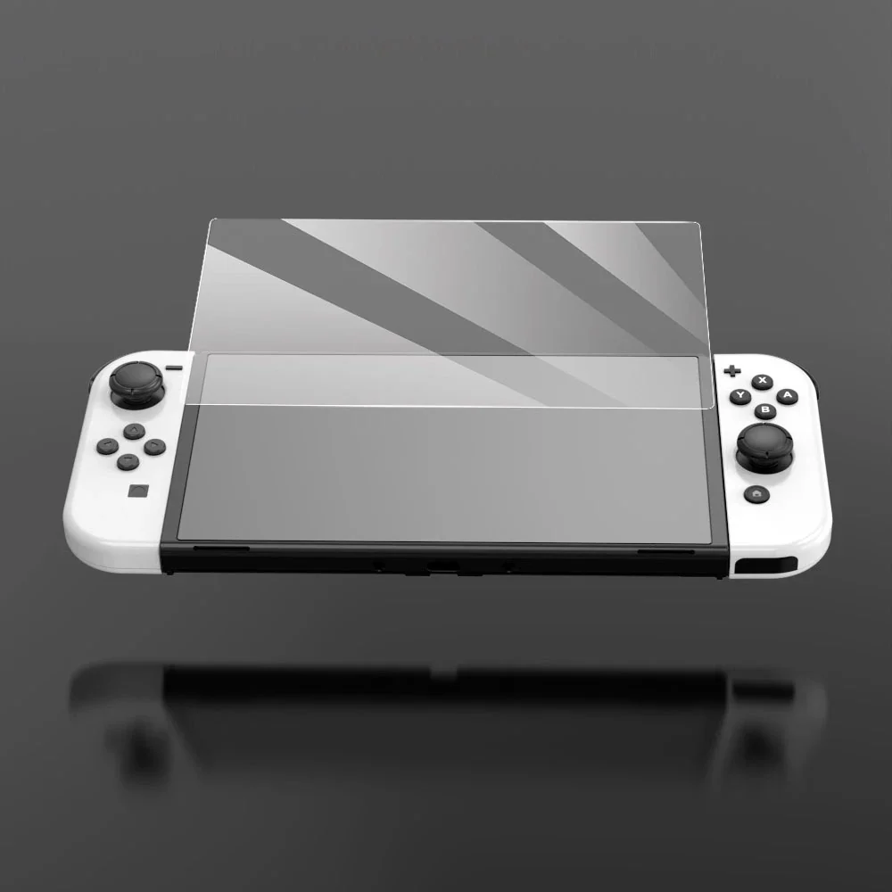 OIVO LCD Protective Film Tempered Glass 0.33mm 9H Super Hardness for Nintendo Switch OLED (IV-SW161) - Image 2