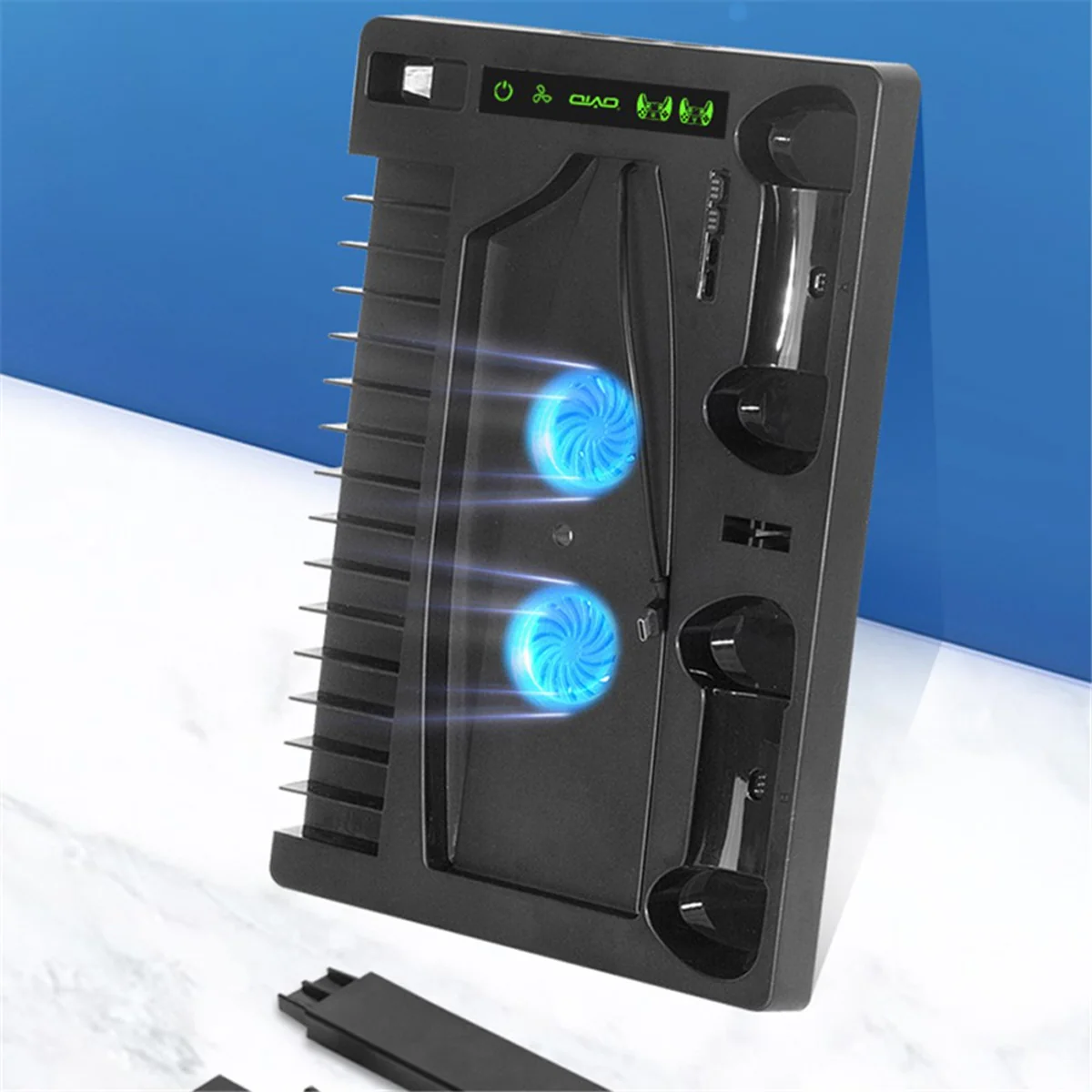 OIVO Multifunctional Cooling Stand for PS5 / PS5 Slim (Black) (IV-P5246X) - Image 4