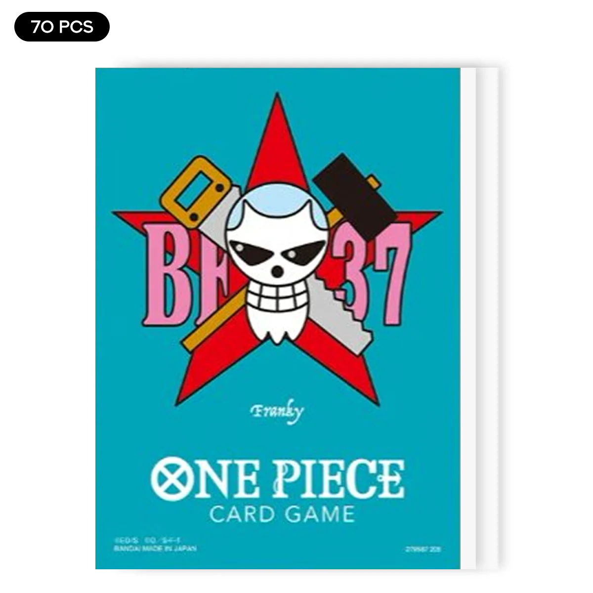 One Piece Card Game Limited Card Sleeve Premium Matte Vol.3 (Nico Robin, Franky, Jinbe, Gol.D.Roger) - Image 3
