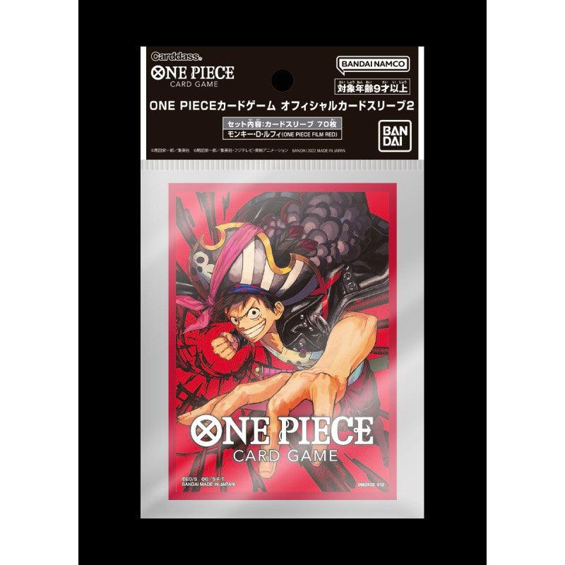 One Piece Card Game Official Sleeve Version 2 (Monkey D. Luffy) - Image 2