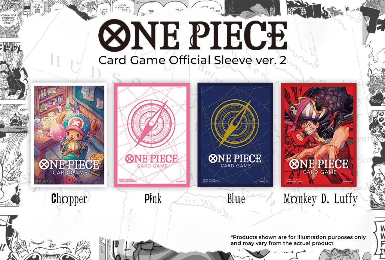 One Piece Card Game Official Sleeve Version 2 (Monkey D. Luffy) - Image 3
