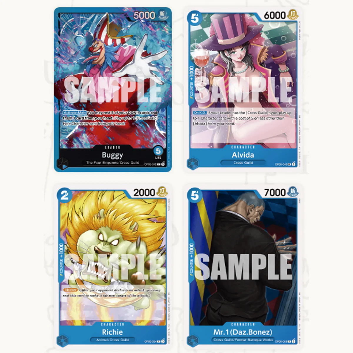 One Piece Card Game Starter Deck Blue Buggy (ST-25) - Image 2