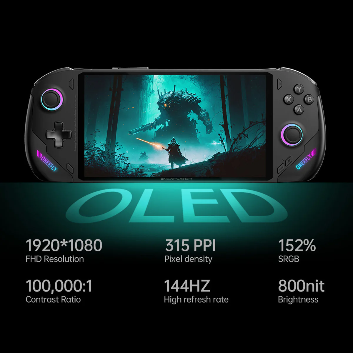 OneXFly F1 Pro OLED 144Hz AMD Ryzen AI 9 HX 370 32GB RAM LPDDR5X 7500MHz 2TB SSD AMD Radeon 890M Ultimate Gaming Handheld Console + ONEXFly F1 Pro Protection Bag - Image 7