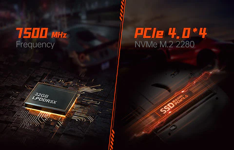 Onexplayer 2 Pro AMD Ryzen 7 7840U 8.4" IPS 2560x1600 32GB RAM LPDDR5X 7500MHz 2TB SSD Windows 11 Handheld PC Gaming Console + Onexplayer Protection Case - Image 9