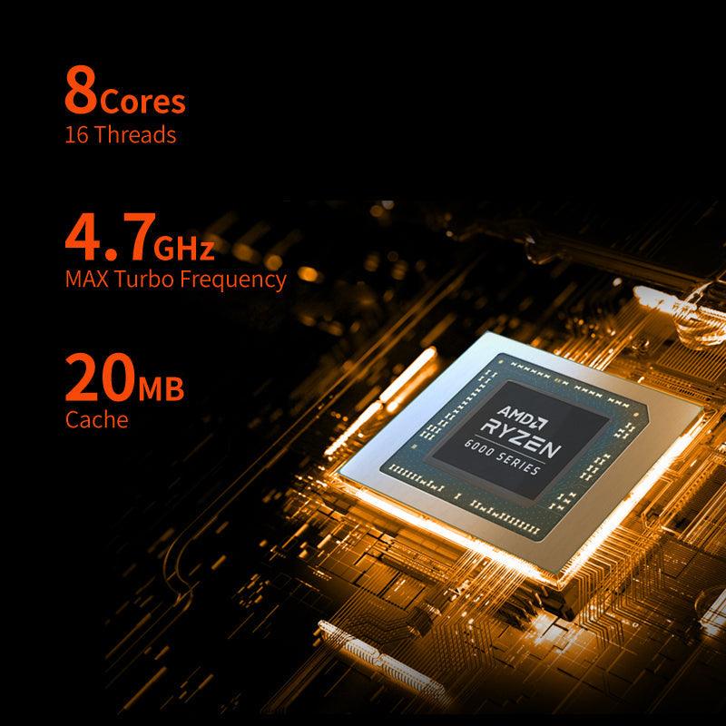 OneXplayer Mini Pro AMD Ryzen 6800U 16GB RAM 1TB SSD Handheld Game Console (Black) - Image 14