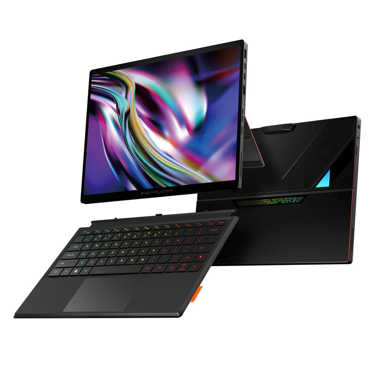OneXPlayer Super X Liquid Version AMD Ryzen AI Max+ 395 14" 2880x1800 AMOLED Windows 11 Gaming Tablet-Laptop Hybrid + Super X Keyboard + Super X Storage Case + Super X Charger (48GB LPDDR5x RAM + 1TB SSD, 128GB LPDDR5x RAM + 2TB SSD) - Image 7