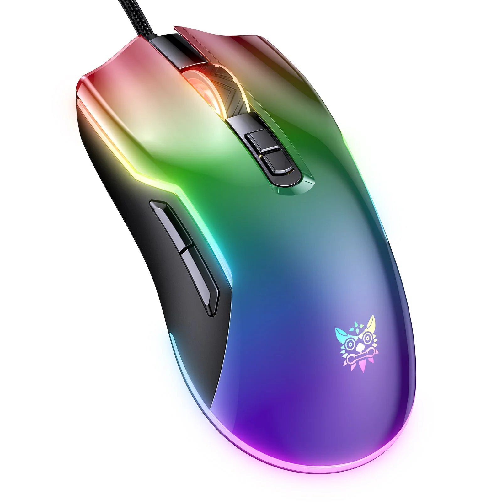 Onikuma CW922 RGB Wired eSports Gaming Mouse (Black) - Image 3