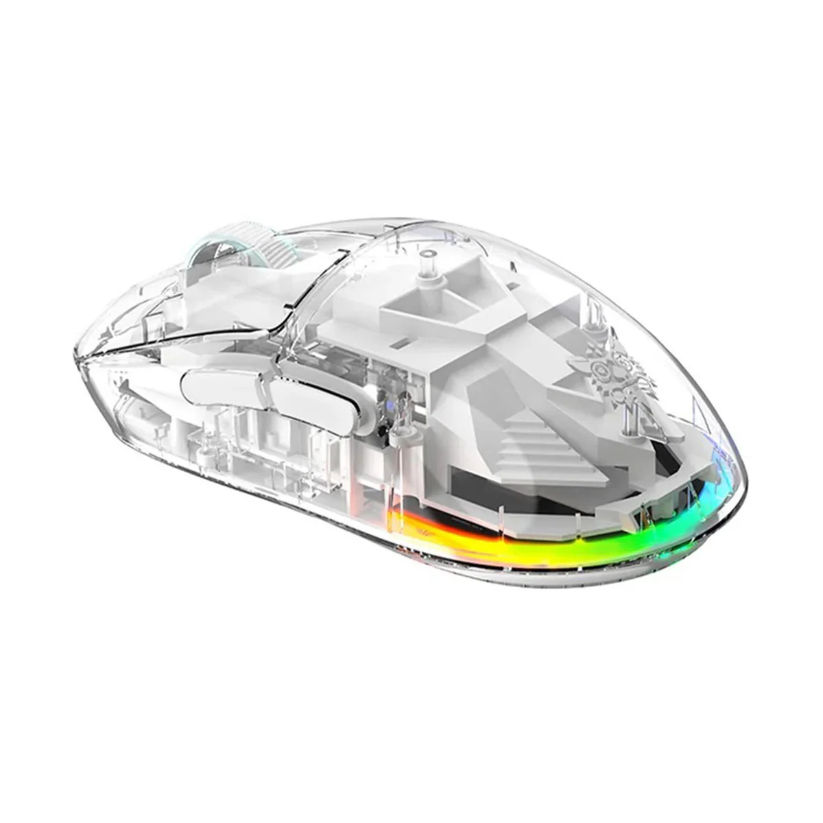Onikuma CW926 RGB Dual-Mode eSports Gaming Mouse (Black, Transparent) - Image 13