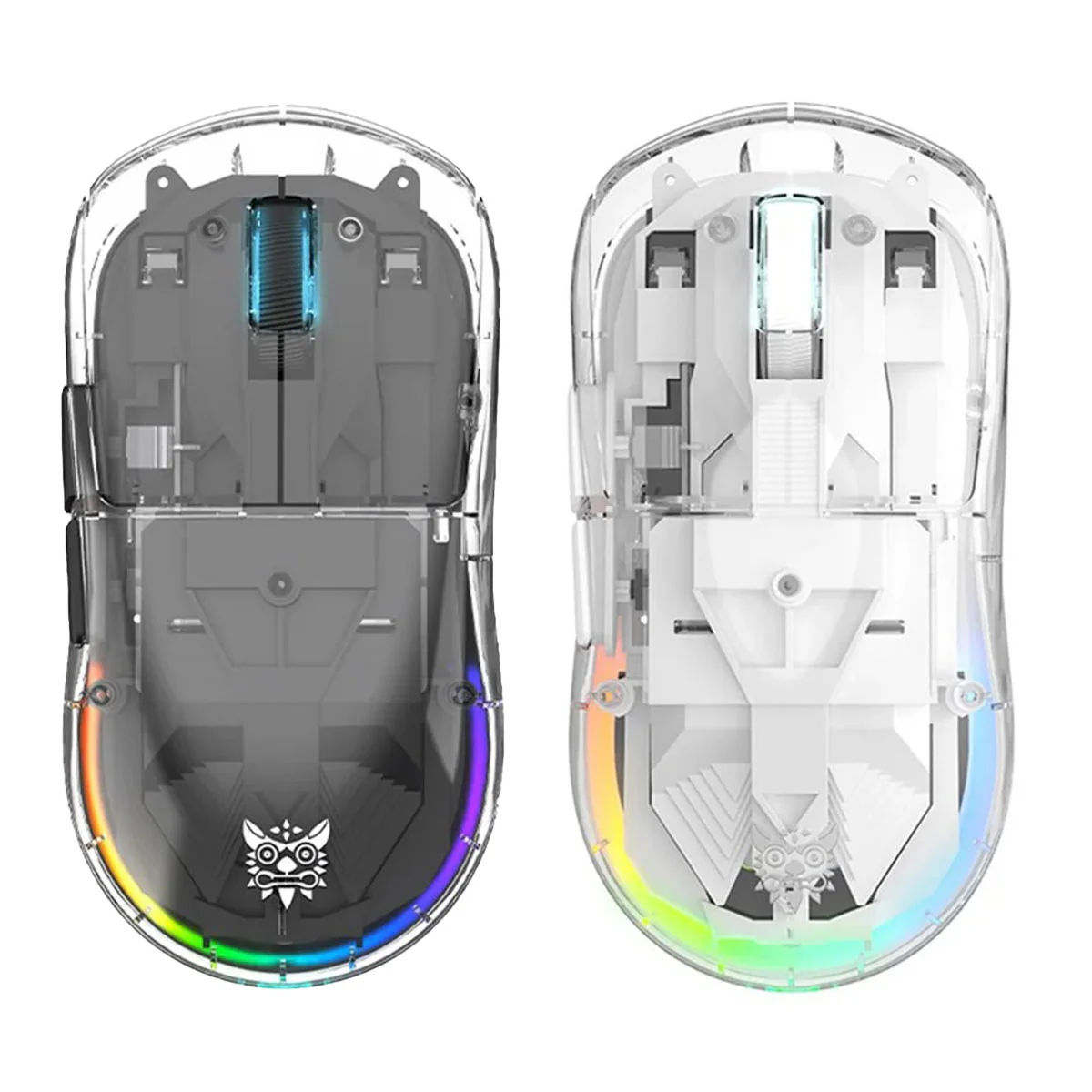 Onikuma CW926 RGB Dual-Mode eSports Gaming Mouse (Black, Transparent) - Image 2