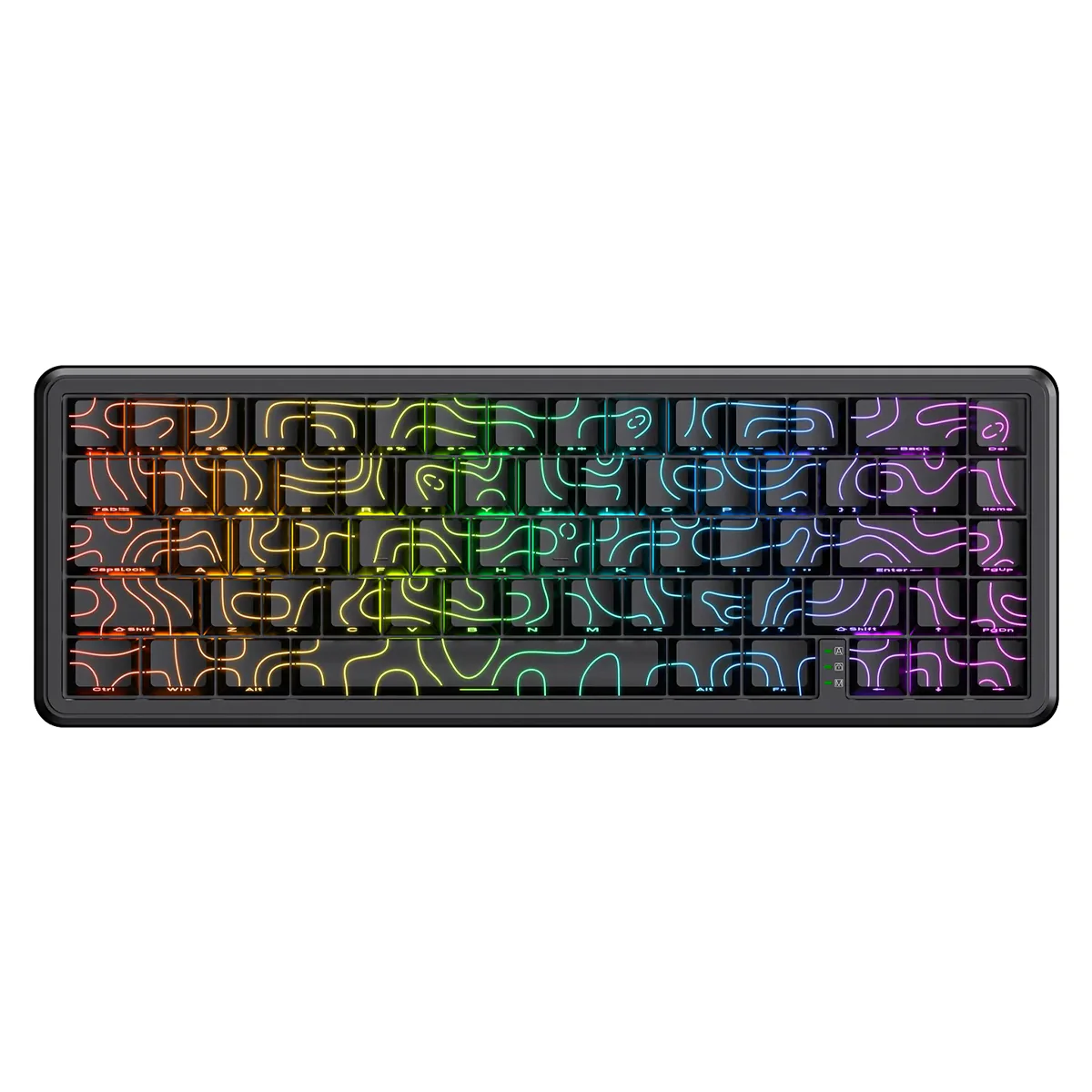 Onikuma G67 67-Key RGB Wired Hot-Swappable Mechanical Keyboard (Magnetic Switch) - Image 2