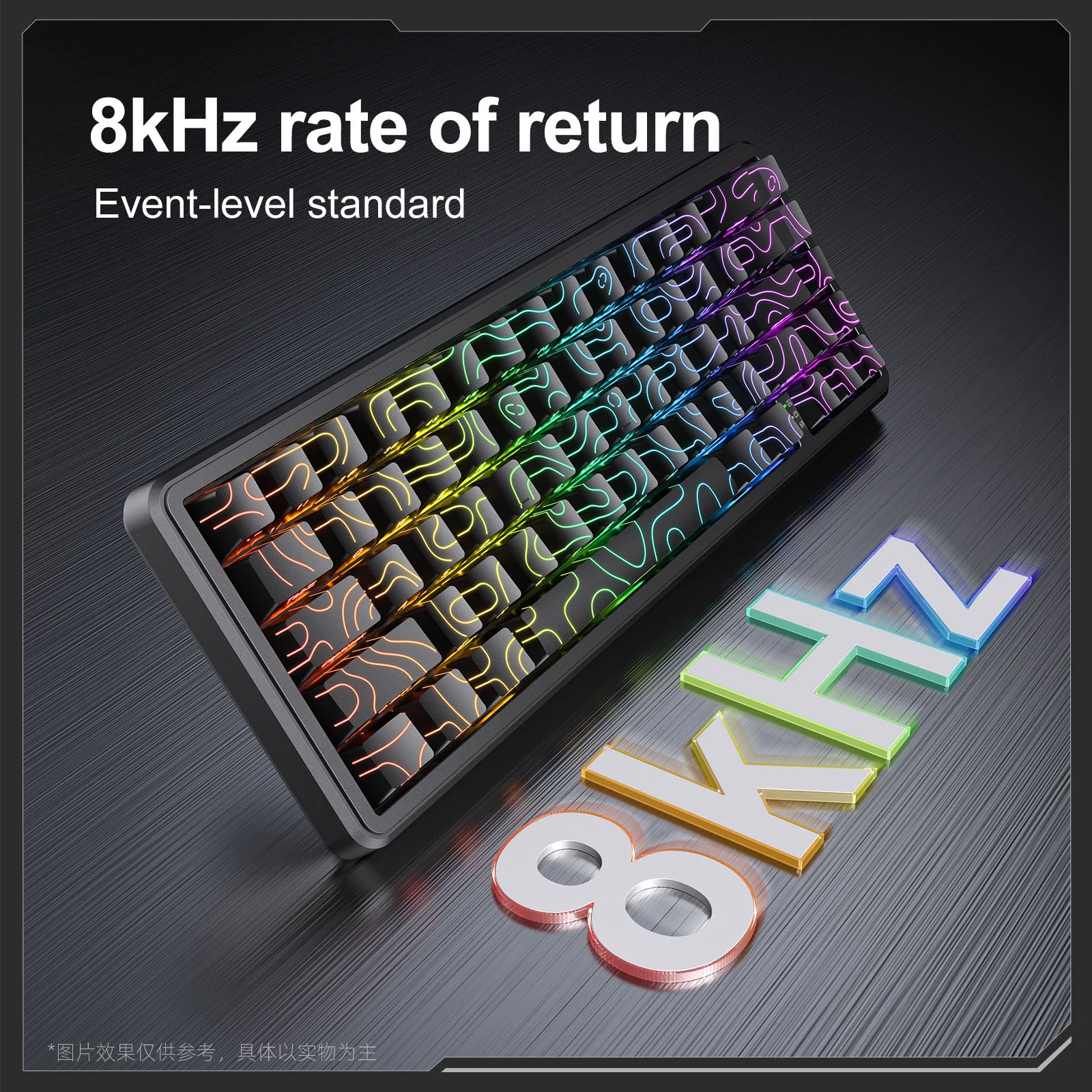 Onikuma G67 67-Key RGB Wired Hot-Swappable Mechanical Keyboard (Magnetic Switch) - Image 5