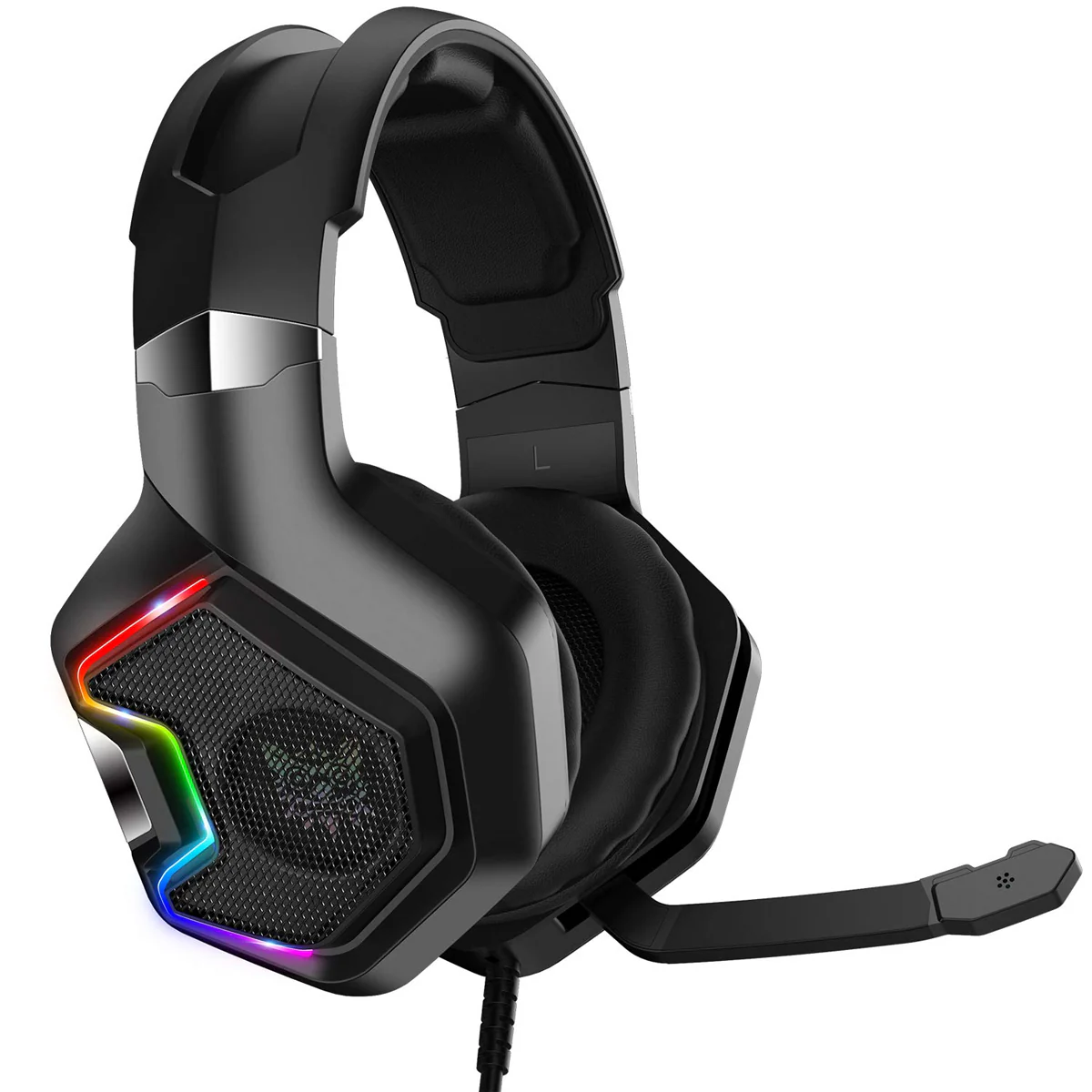Onikuma K10PRO Professional Gaming Headset (Black) - Image 2