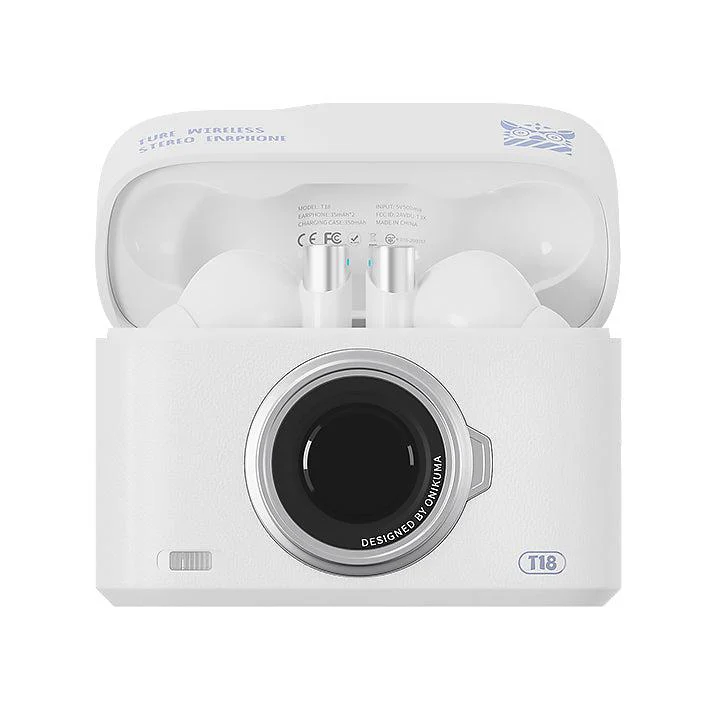 Onikuma T18 Dual Microphone ENC Noise Reduction Wireless Earphones with Translation Function (Off-White) - Image 8