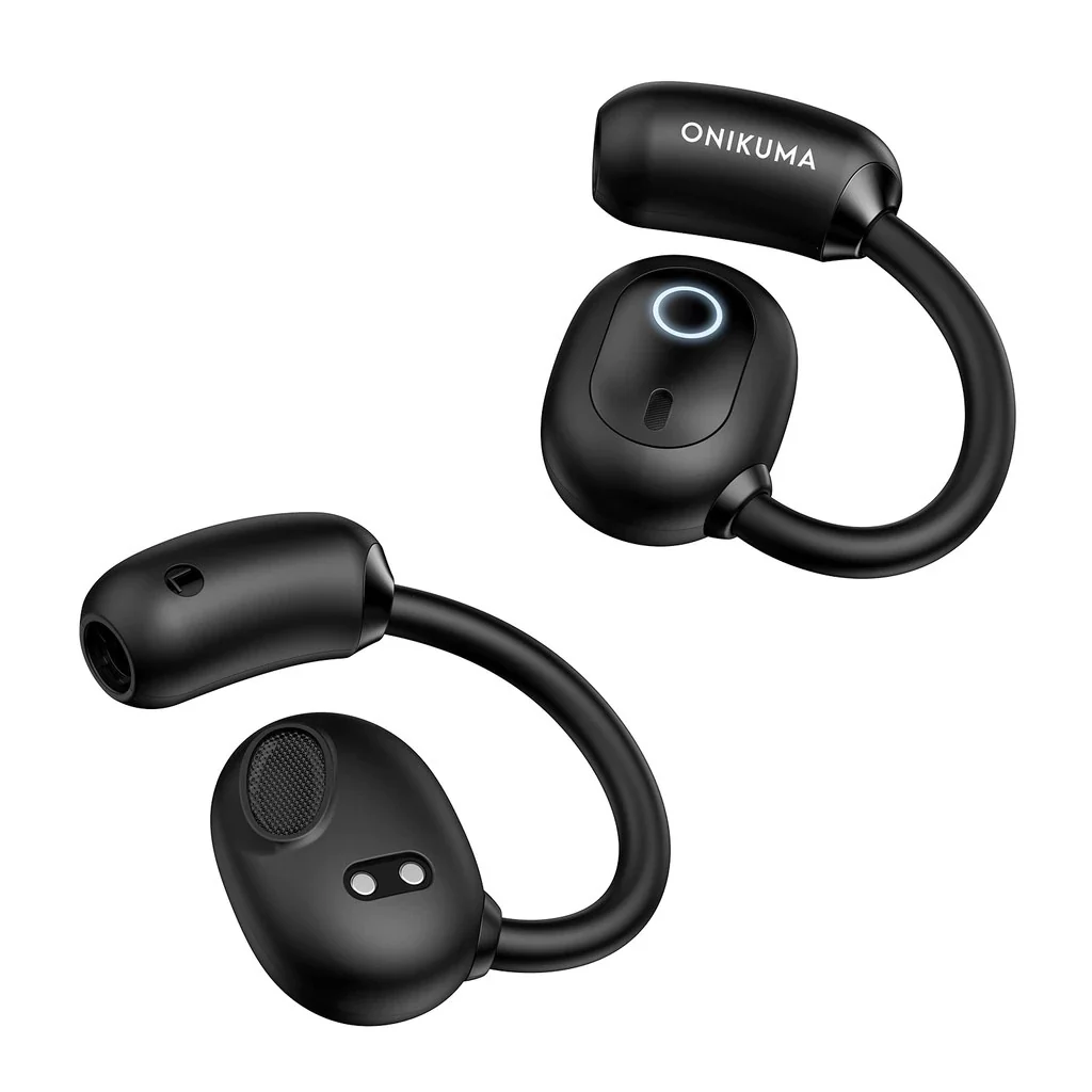 Onikuma T25 Wireless Earphones (White, Black) - Image 10
