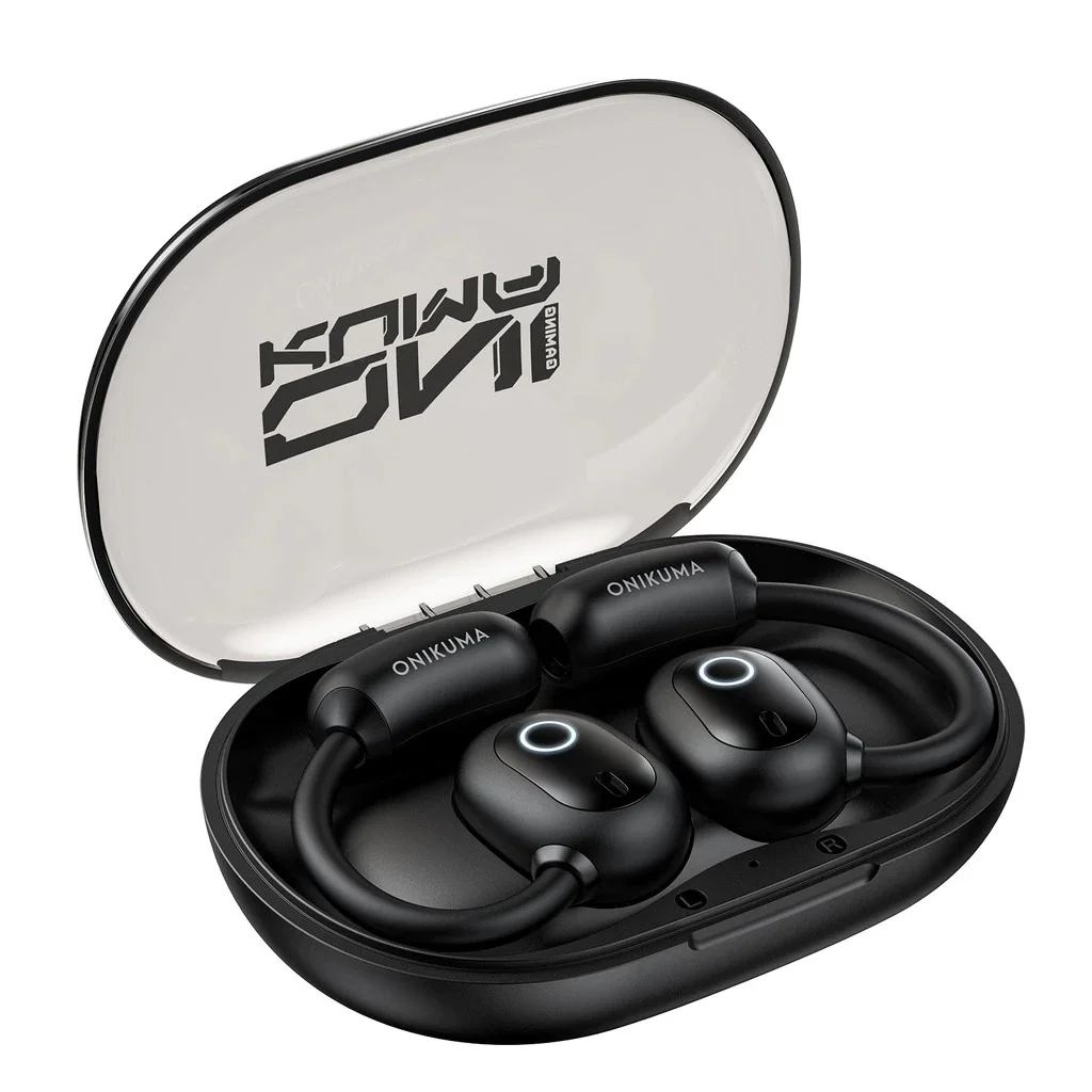 Onikuma T25 Wireless Earphones (White, Black) - Image 12