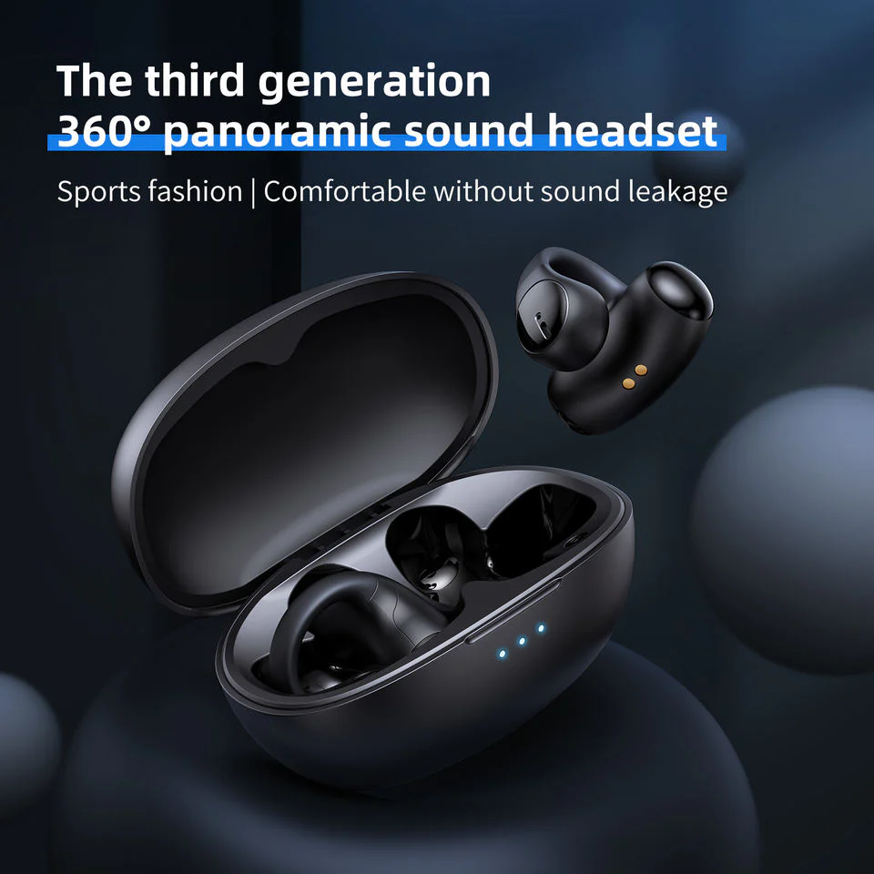 Onikuma T306 Wireless Earphones (Black) - Image 6