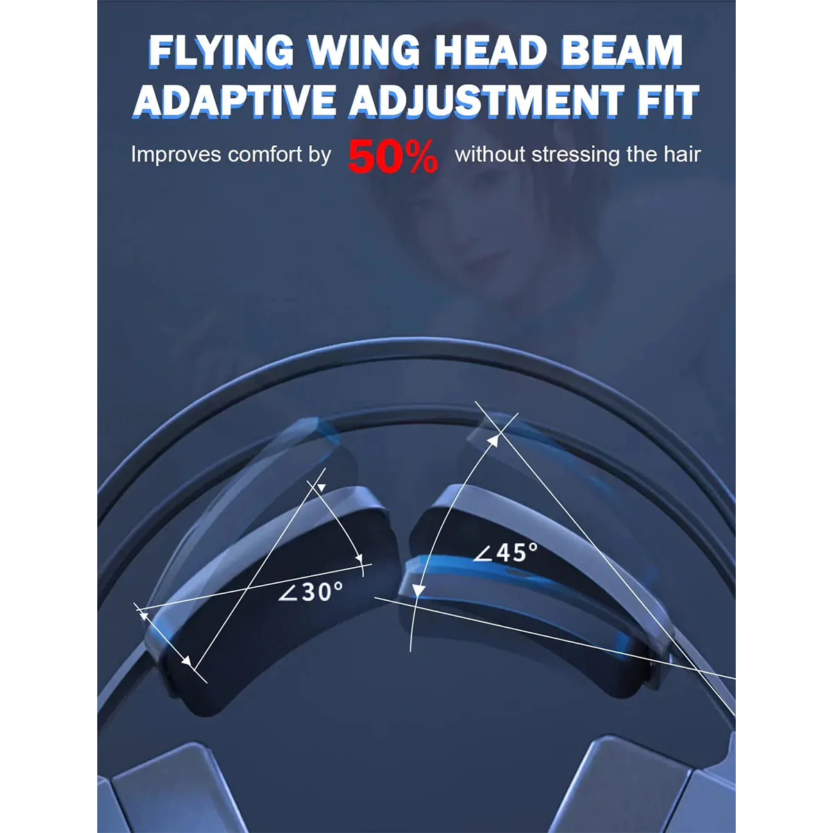 Onikuma X20 7.1 Wired Professional Gaming Headset with Noise Cancellation Microphone (Black) - Image 8