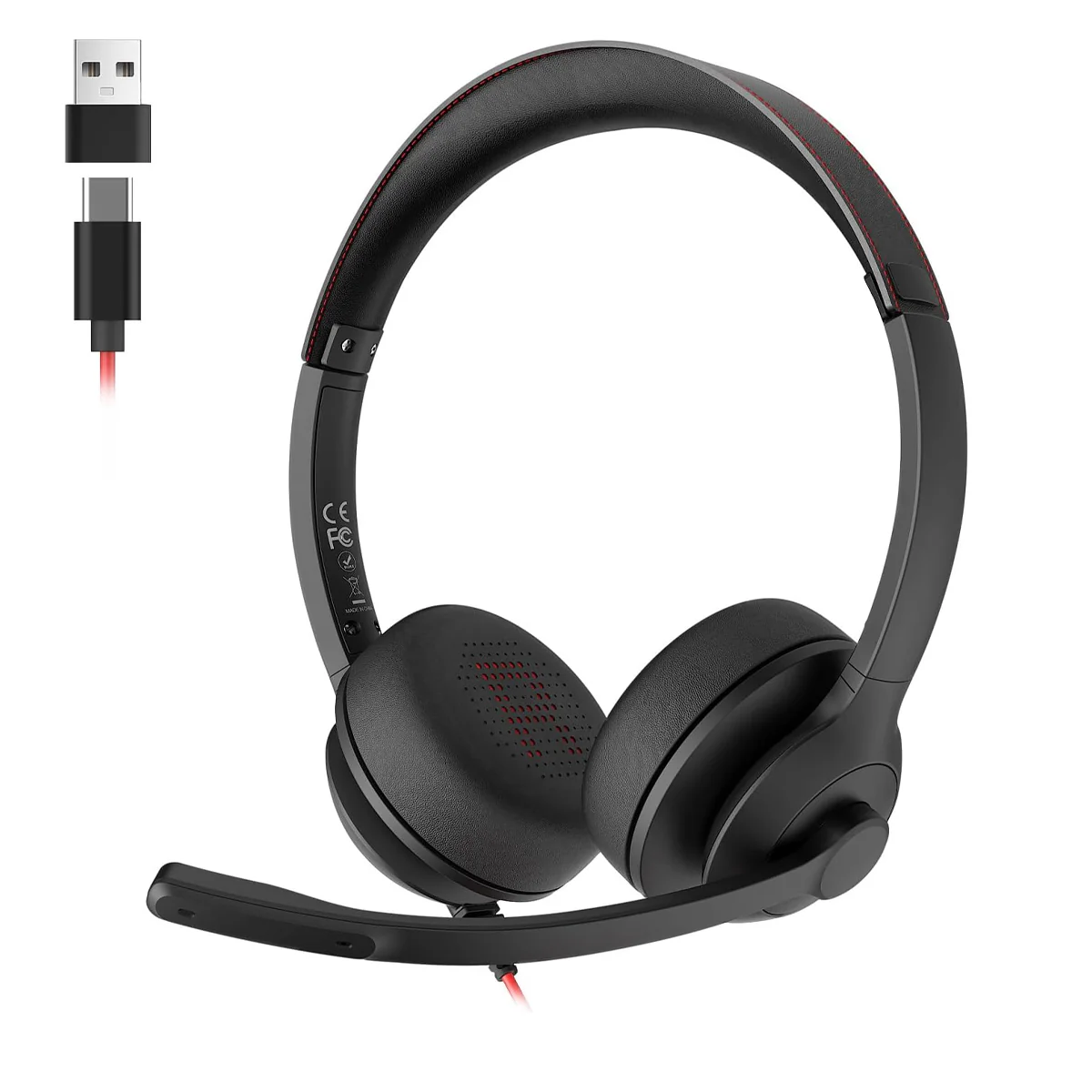 Onikuma X37 Professional Computer Headset (Black, Pink) - Image 9
