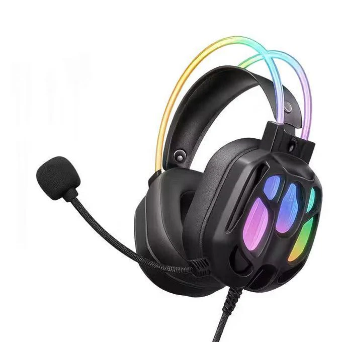 Onikuma X89 RGB Gaming Headphone with Noise-Cancelling Microphone (Black)